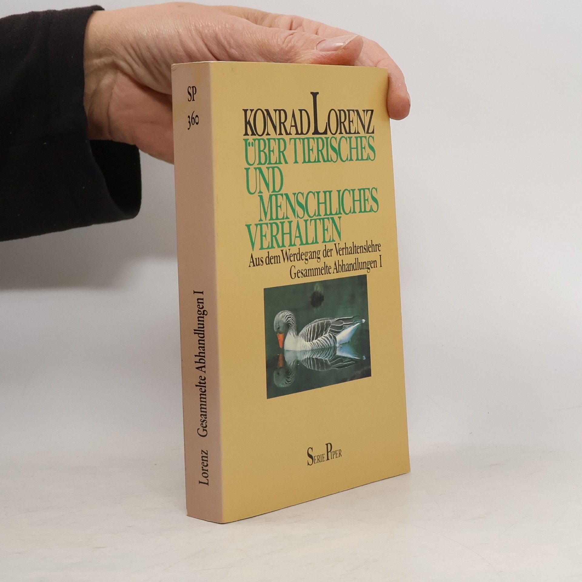 Konrad Lorenz Über tierisches und menschliches Verhalten