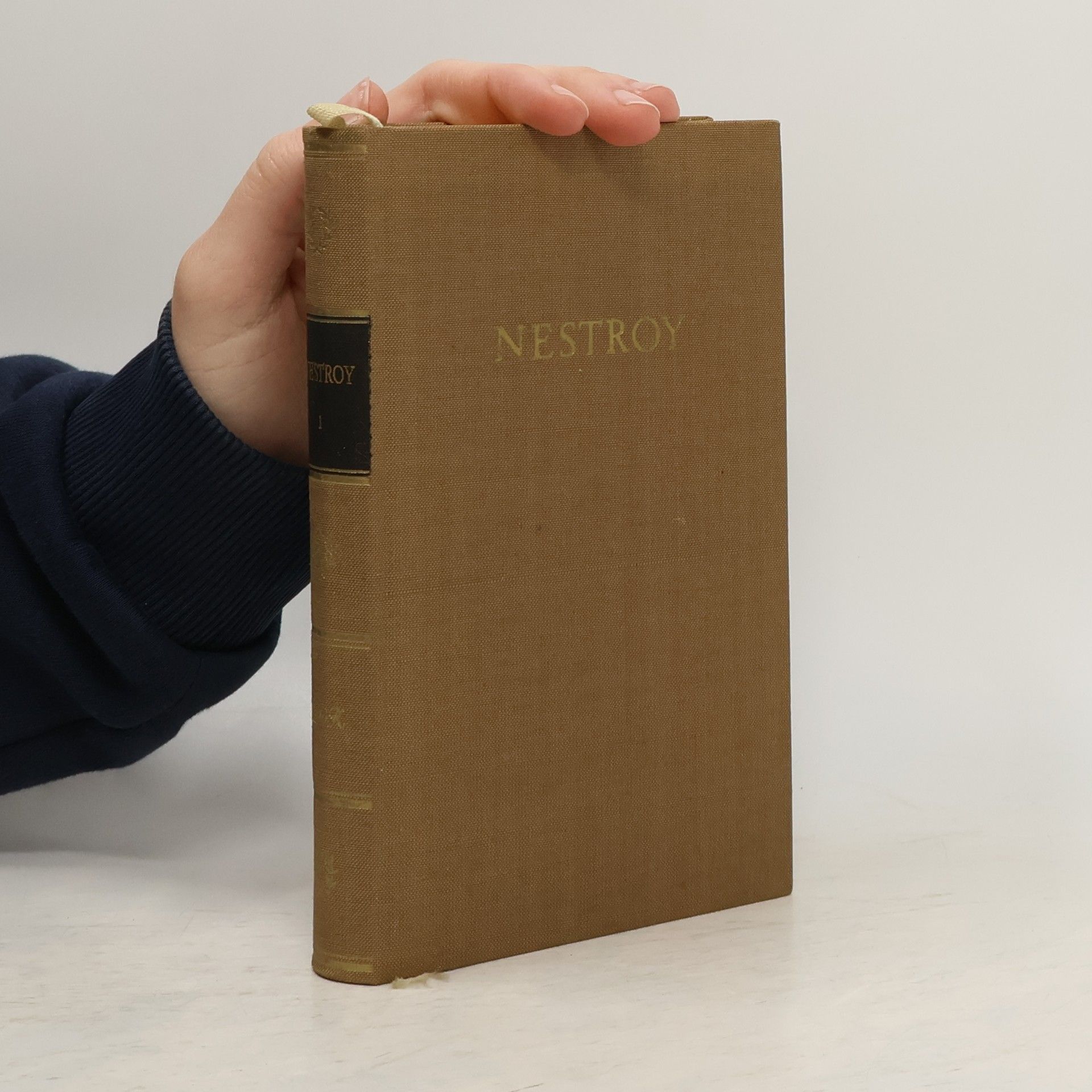 Johann Nestroy Nestroys Werke in zwei Bänden. Erster Band