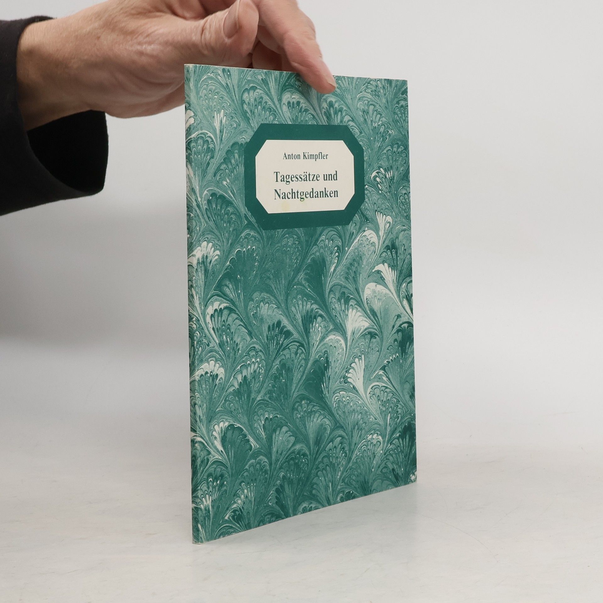 Anton Kimpfler Tagessätze und Nachtgedanken