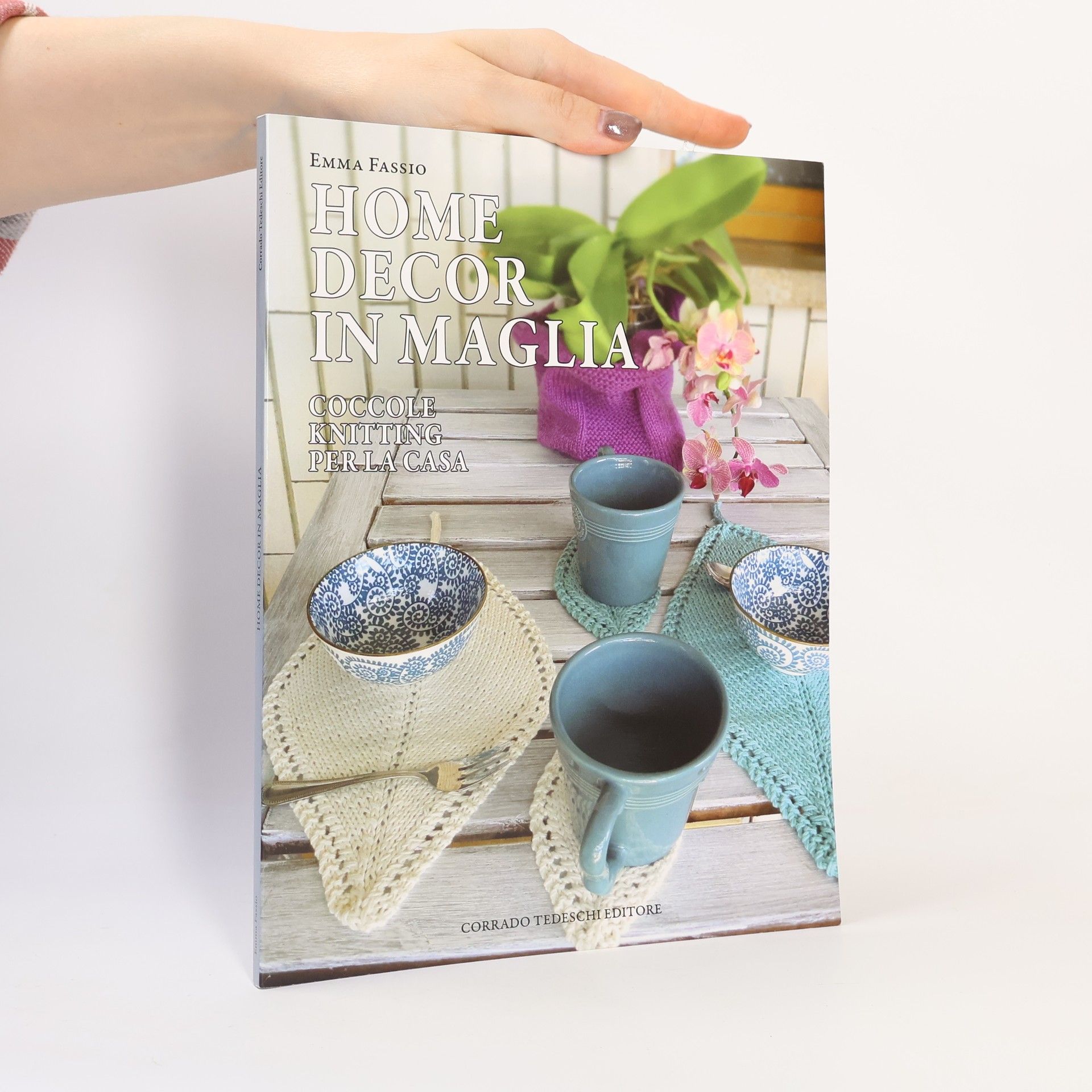 Emma Fassio Home decor in maglia. Coccole knitting per la casa