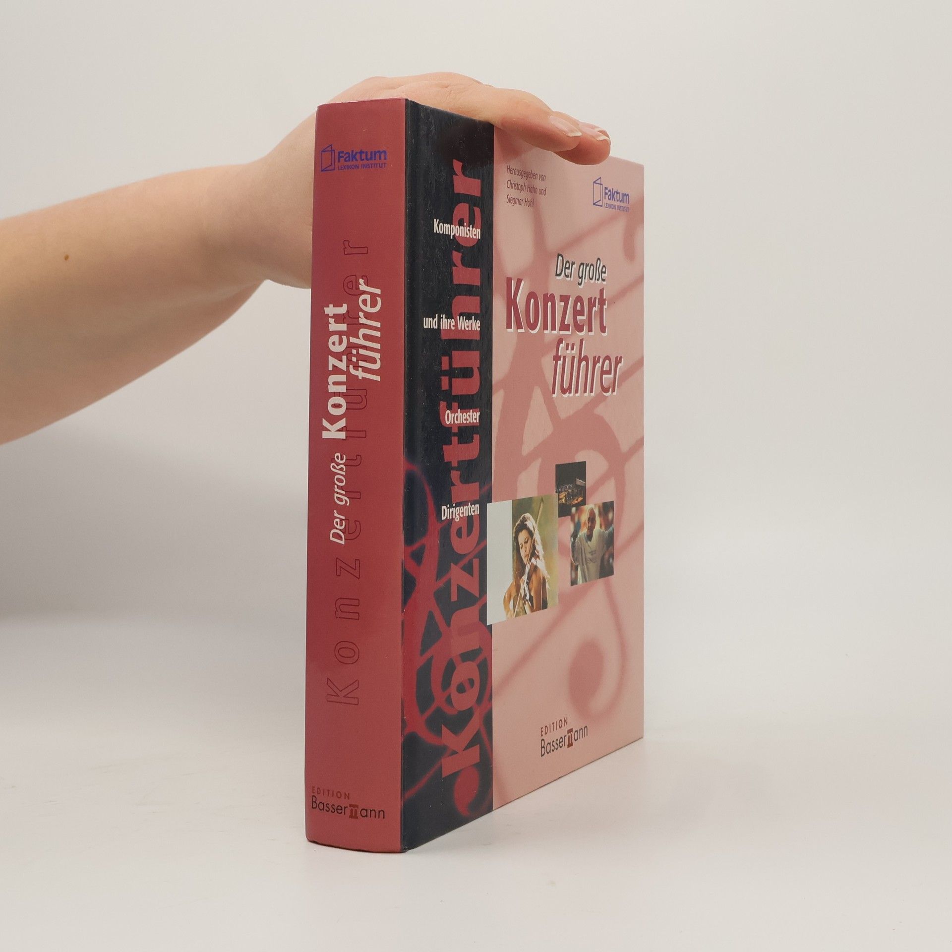 Christoph Hahn Der große Konzertführer