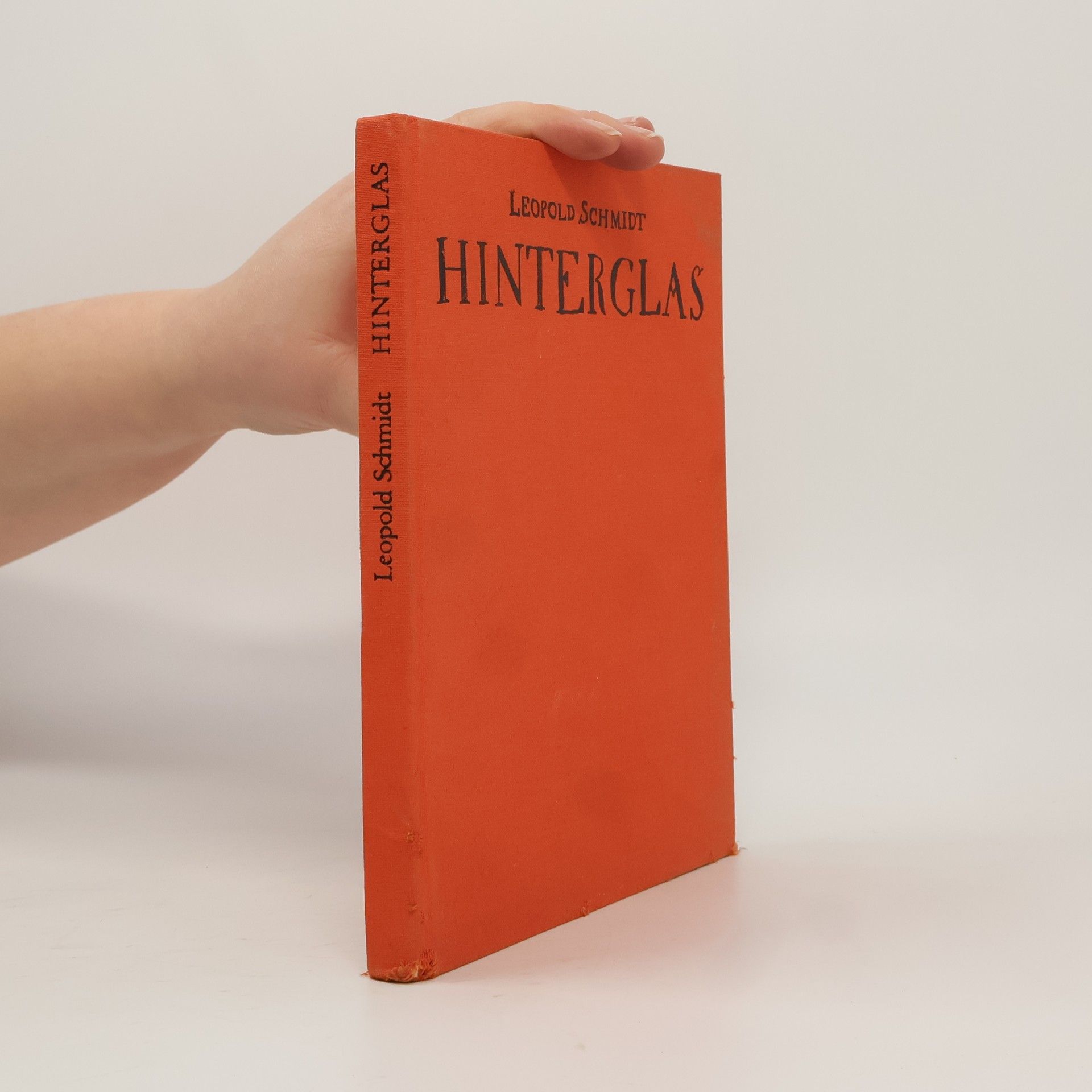 Leopold Schmidt Hinterglas