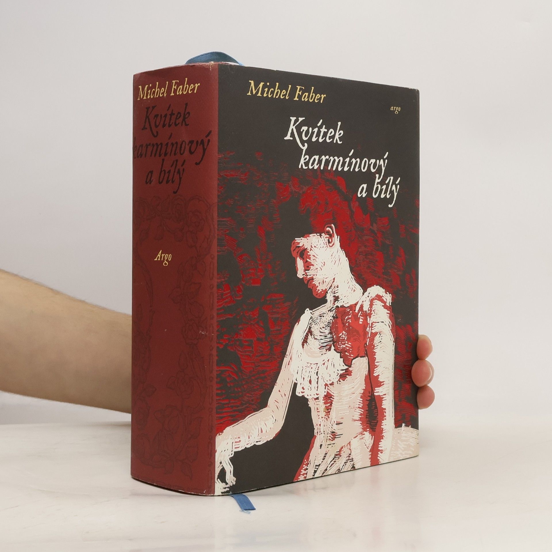 Michel Faber Kvítek karmínový a bílý