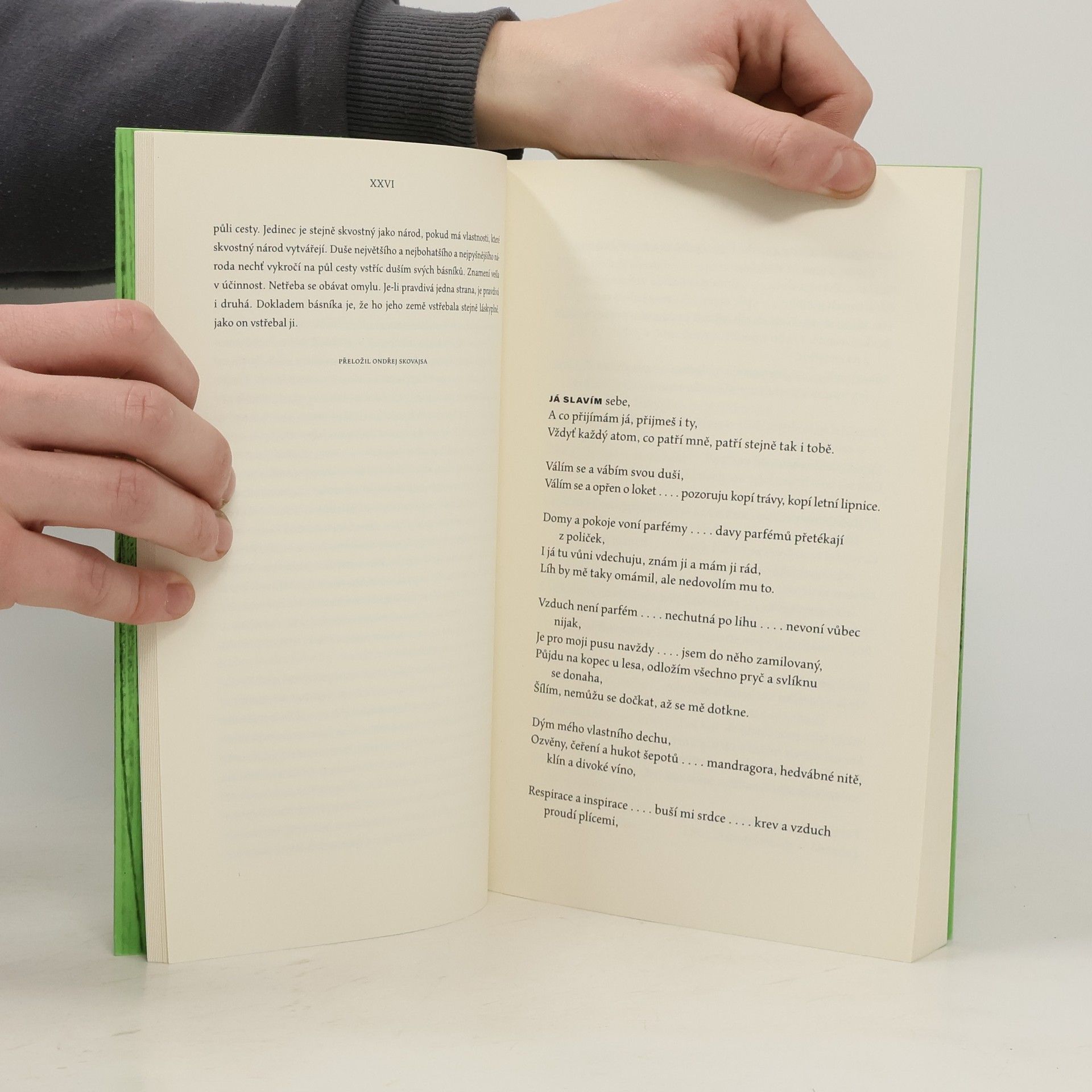 Walt Whitman Listy trávy