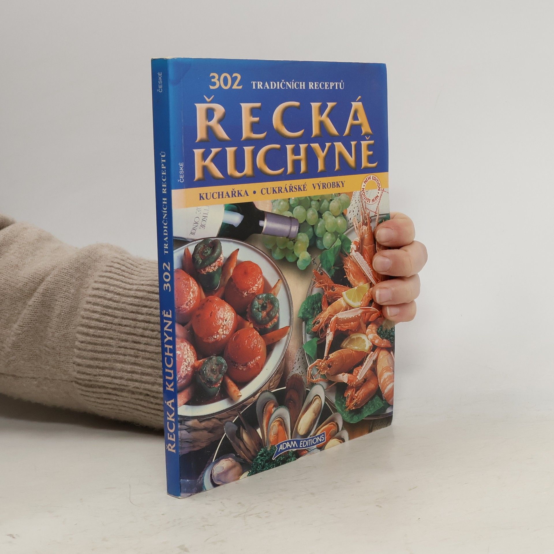 M. Adam Řecká kuchyně: 302 tradičních receptů