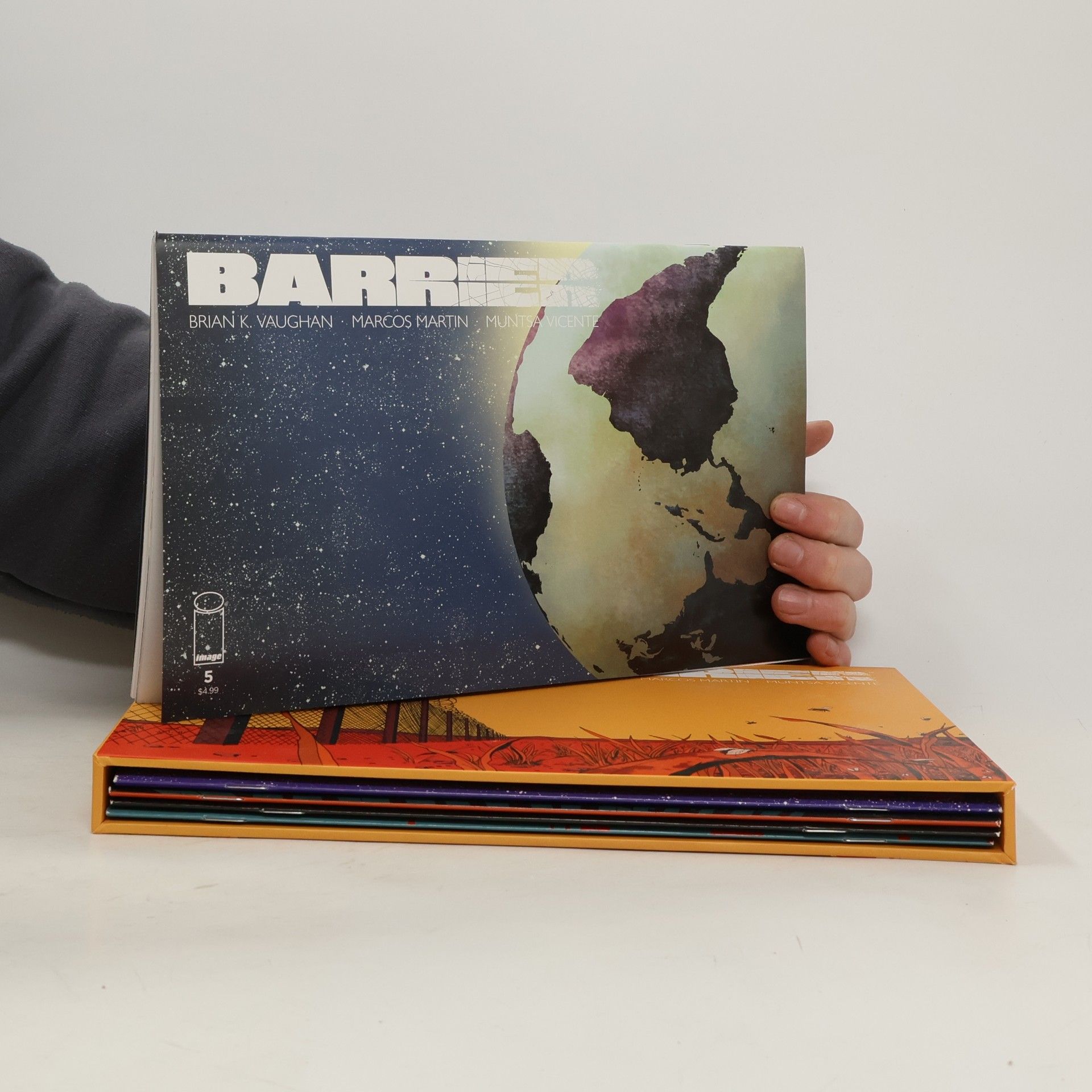 Brian K. Vaughan Barrier