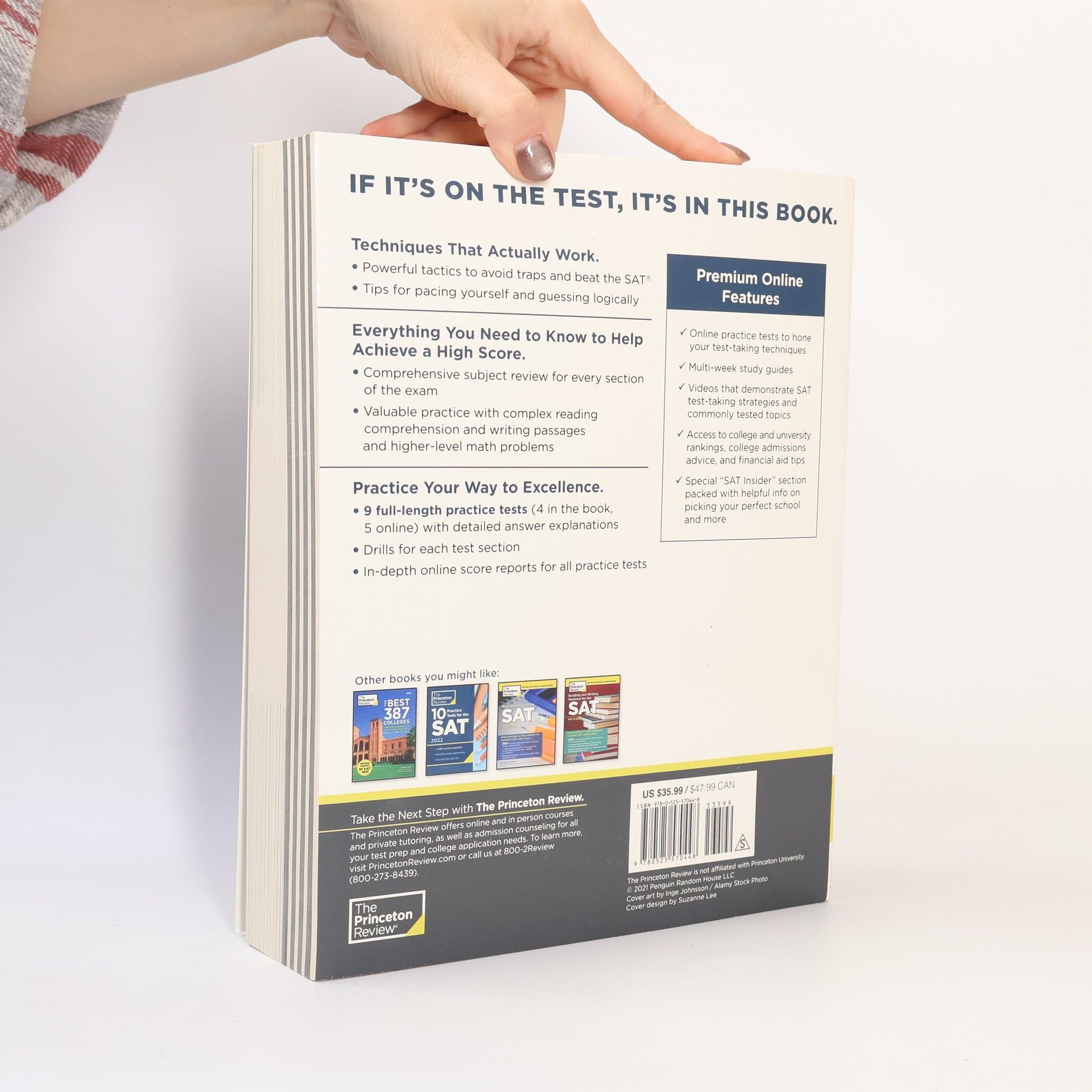 Various authors Princeton Review: Princeton Review SAT Premium Prep, 2022