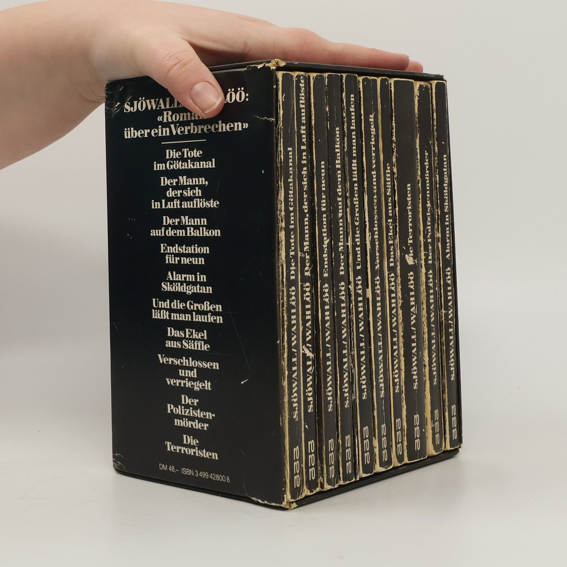 Per Wahlöö Die zehn Romane mit Kommissar Martin Beck