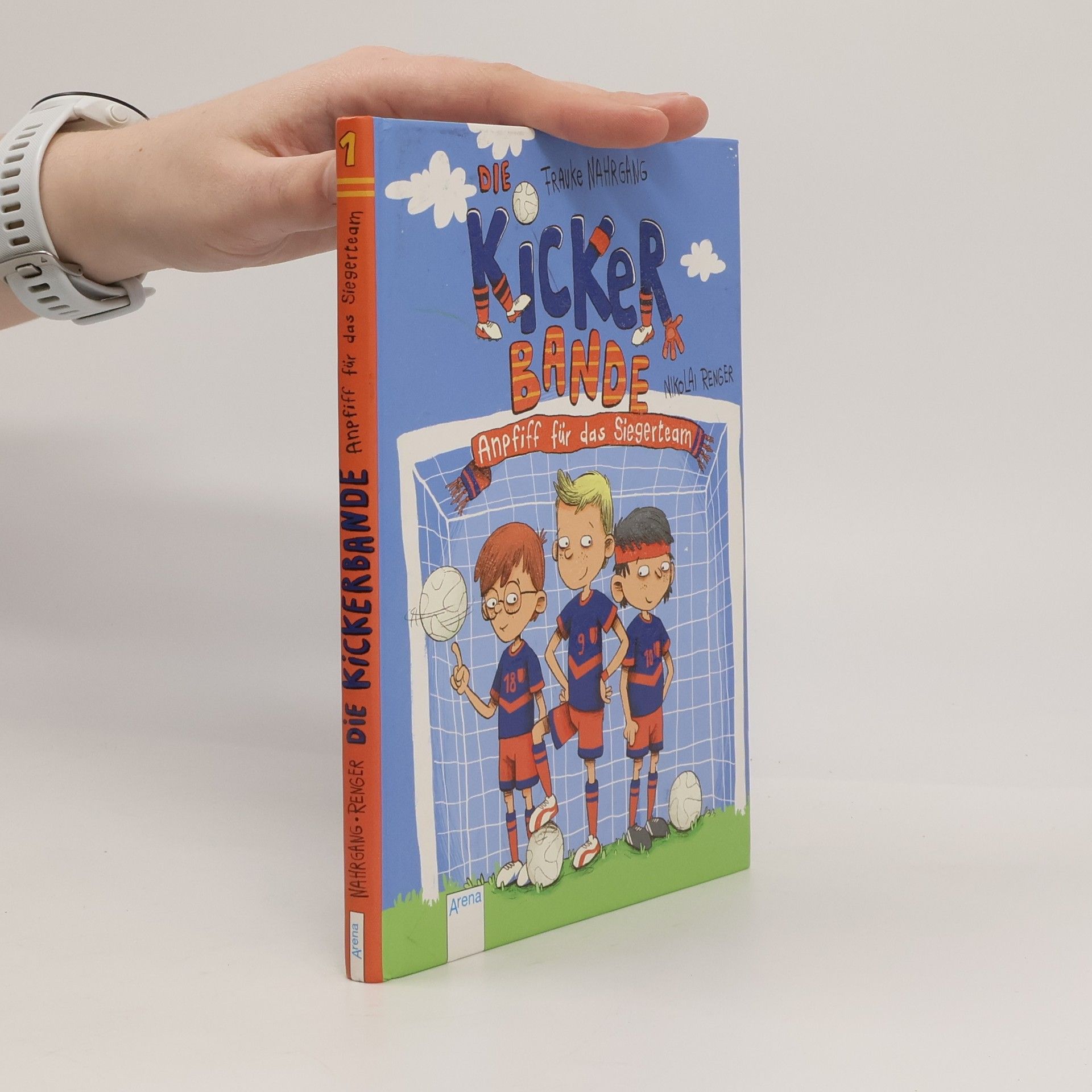 Frauke Nahrgang Anpfiff für das Siegerteam