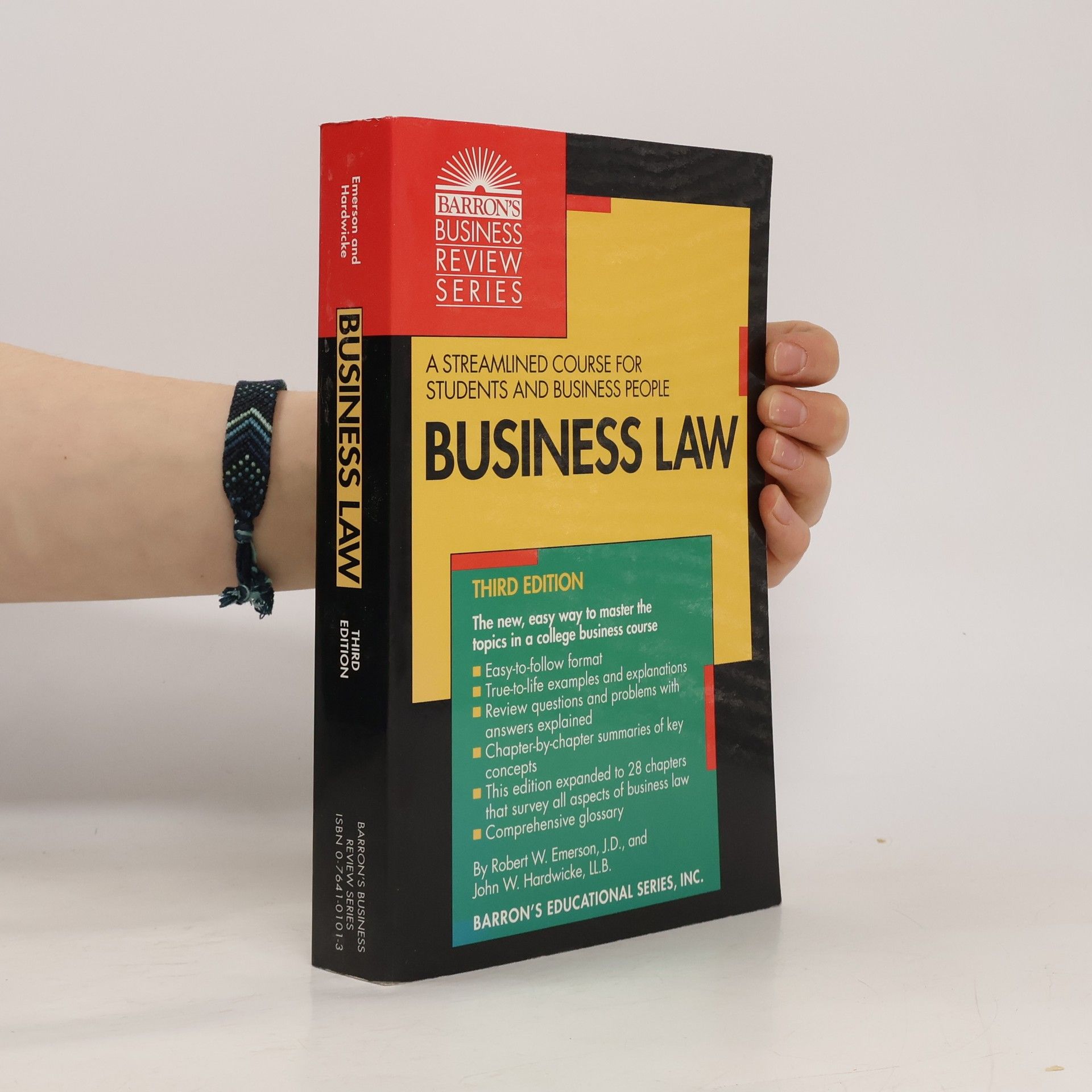 Robert W. Emerson Barron's Business Review Series: Business Law