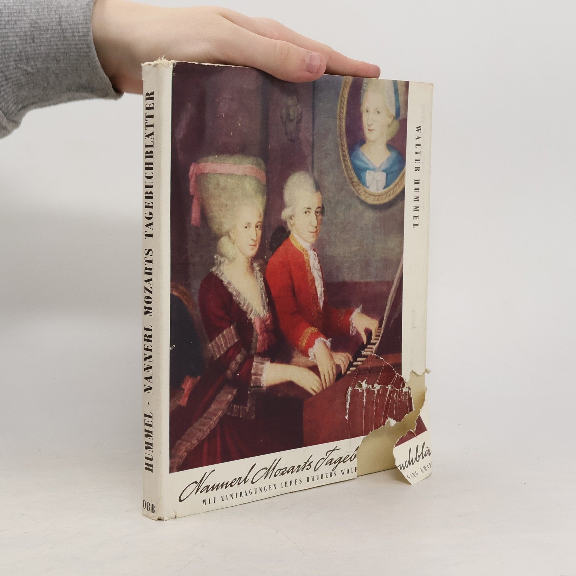 Walter Hummel Nannerl Mozarts Tagebuchblatter