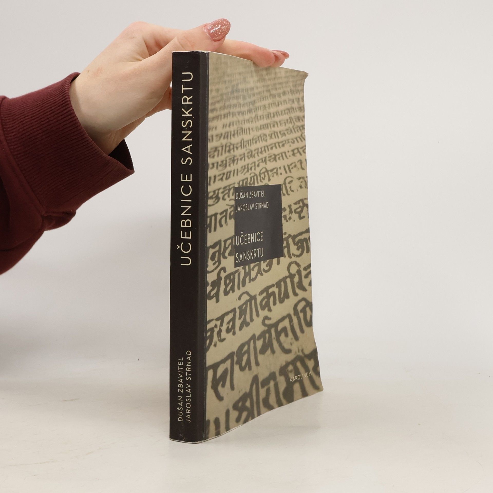 Dušan Zbavitel Učebnice sanskrtu
