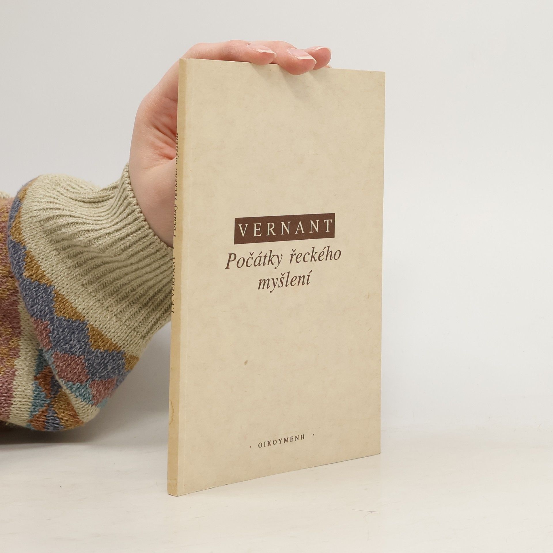 Jean-Pierre Vernant Počátky řeckého myšlení