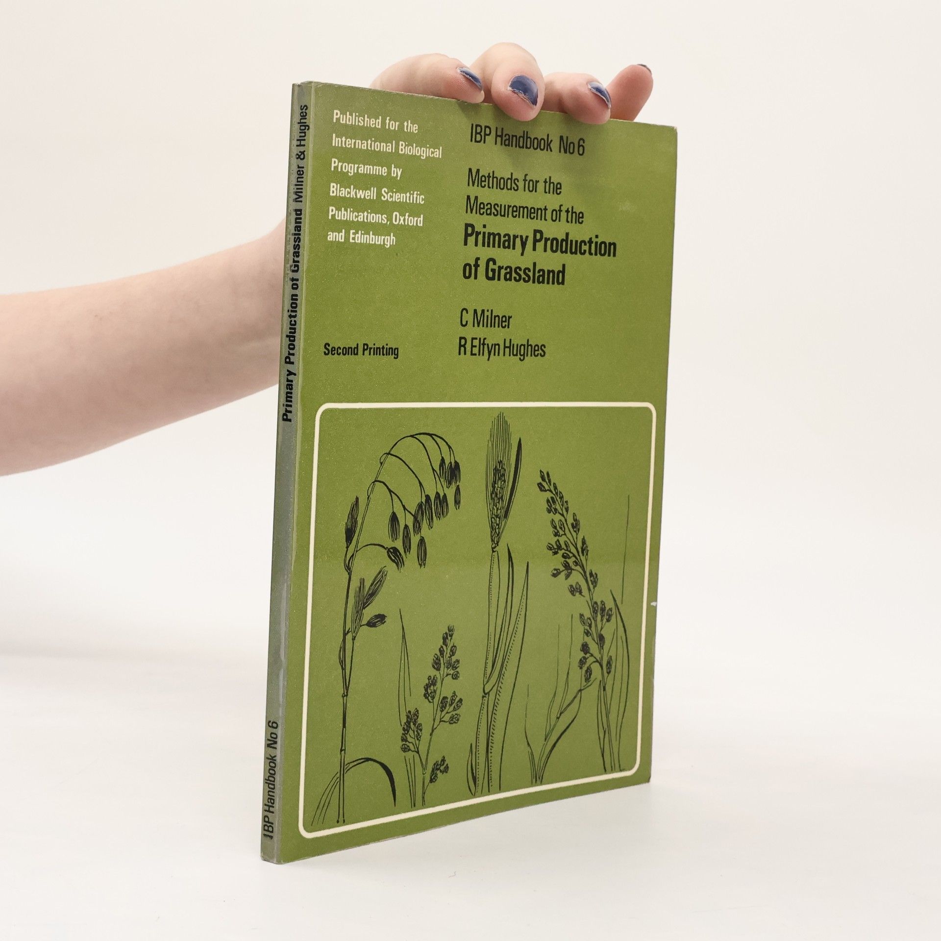 C. Milner Methods for the measurement of the primary production of grassland