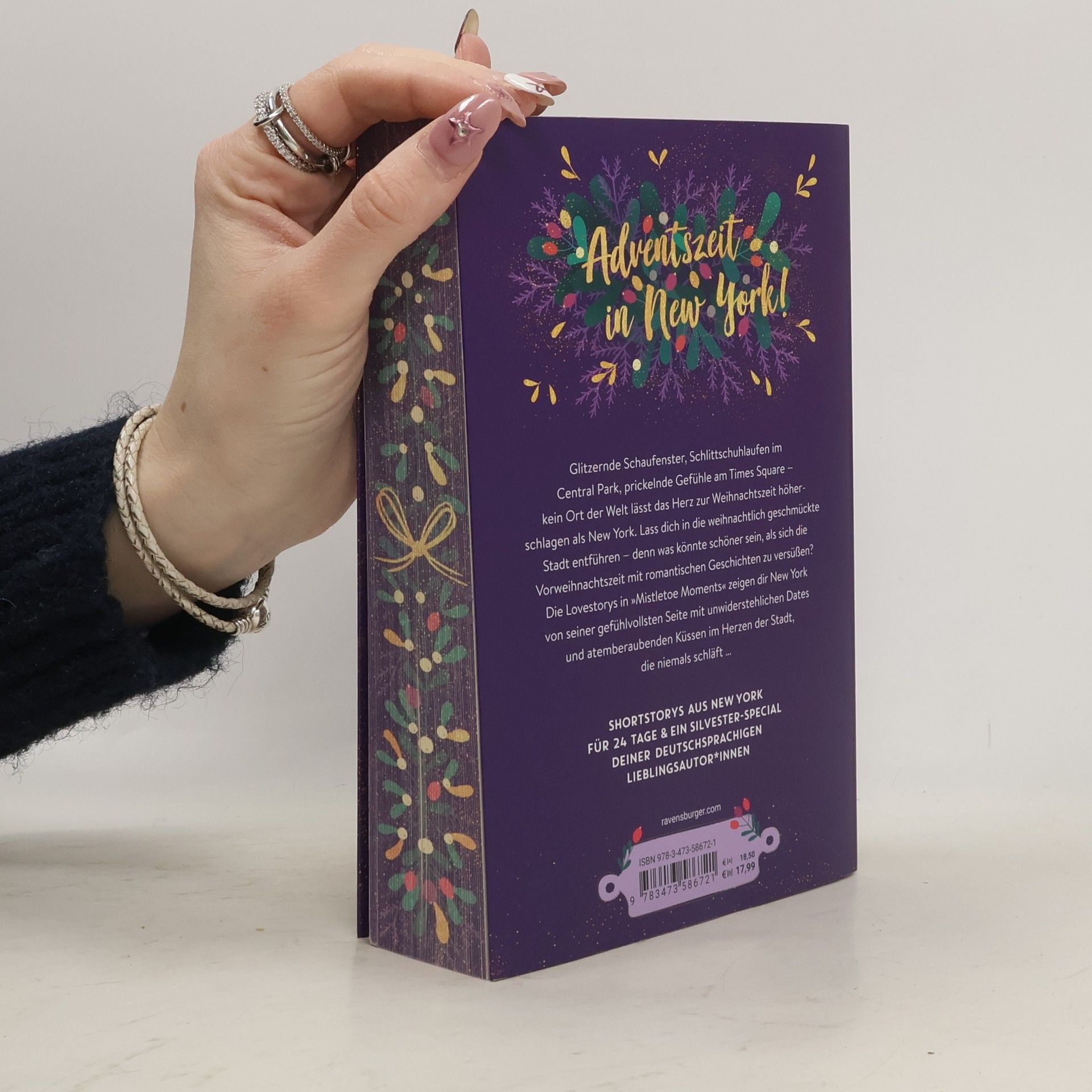 Alexandra Raij Mistletoe Moments. Ein Adventskalender. New-Adult-Lovestorys für 24 Tage plus Silvester-Special (Romantische Kurzgeschichten für