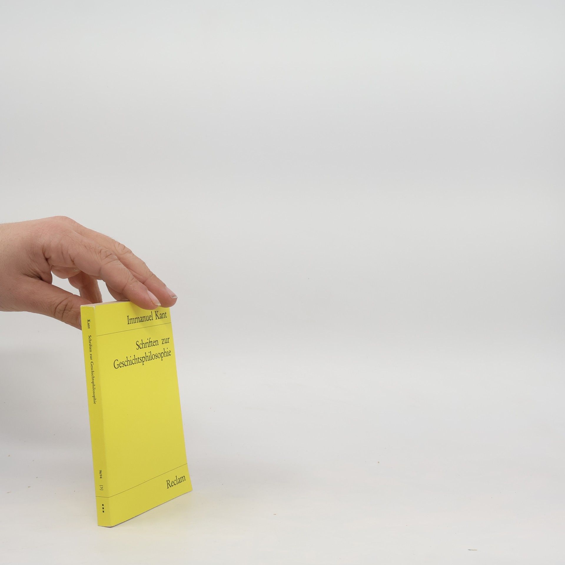 Immanuel Kant Schriften zur Geschichtsphilosophie