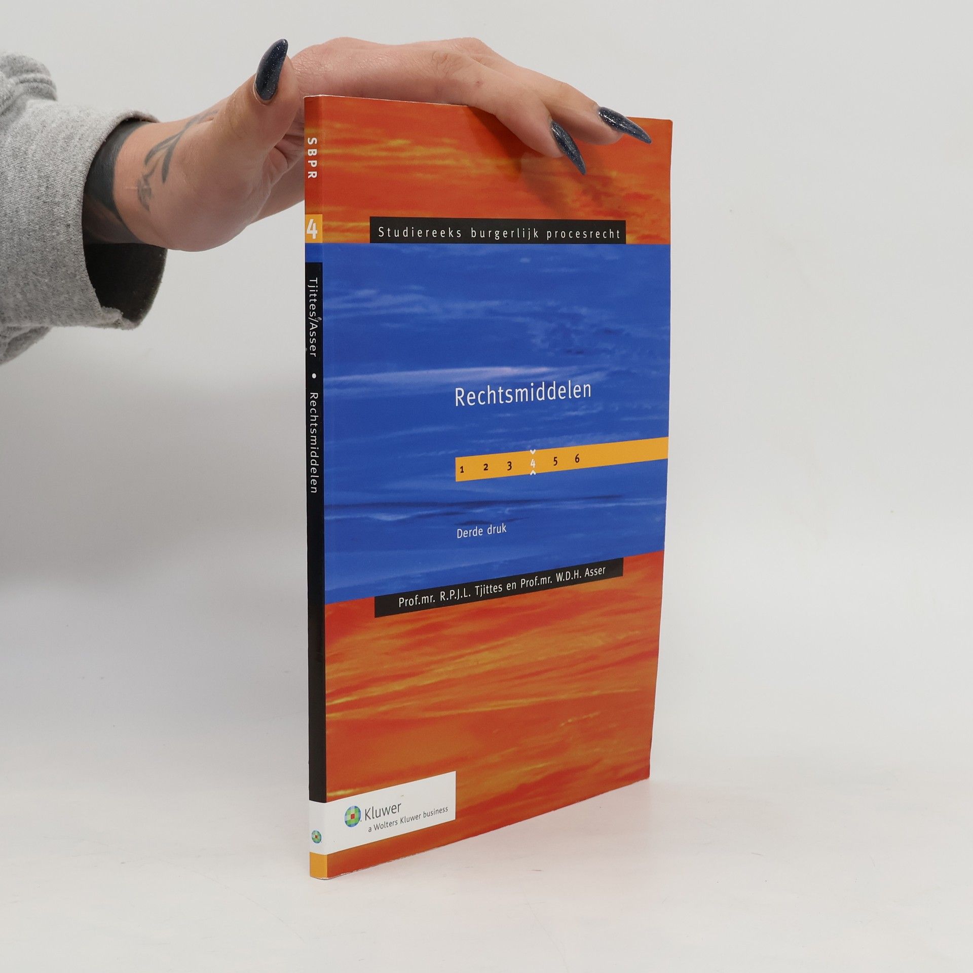 R.P.J.L. Tjittes Studiereeks burgerlijk procesrecht - 4: Rechtsmiddelen - Derde druk