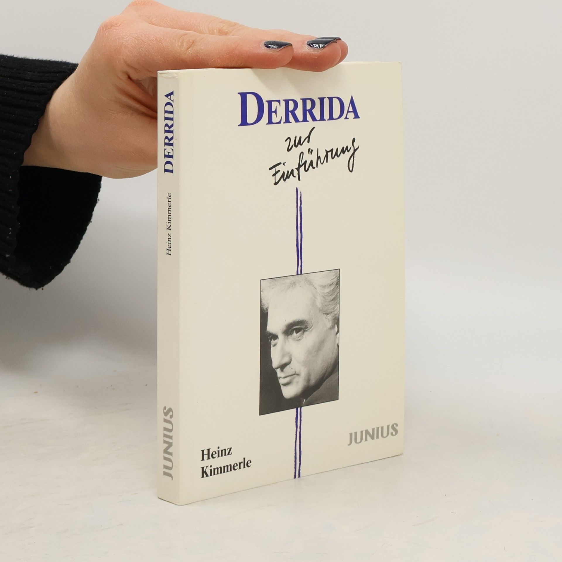 Heinz Kimmerle Derrida zur Einführung