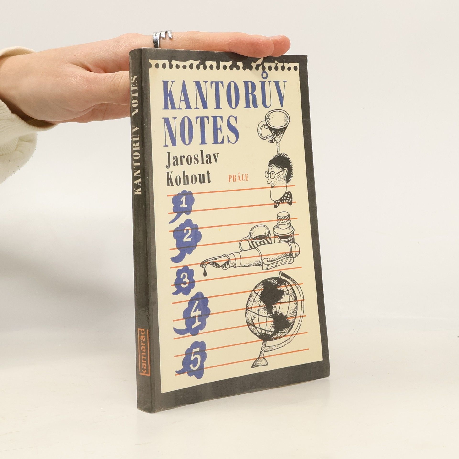 Jiří Vančura Kantorův notes