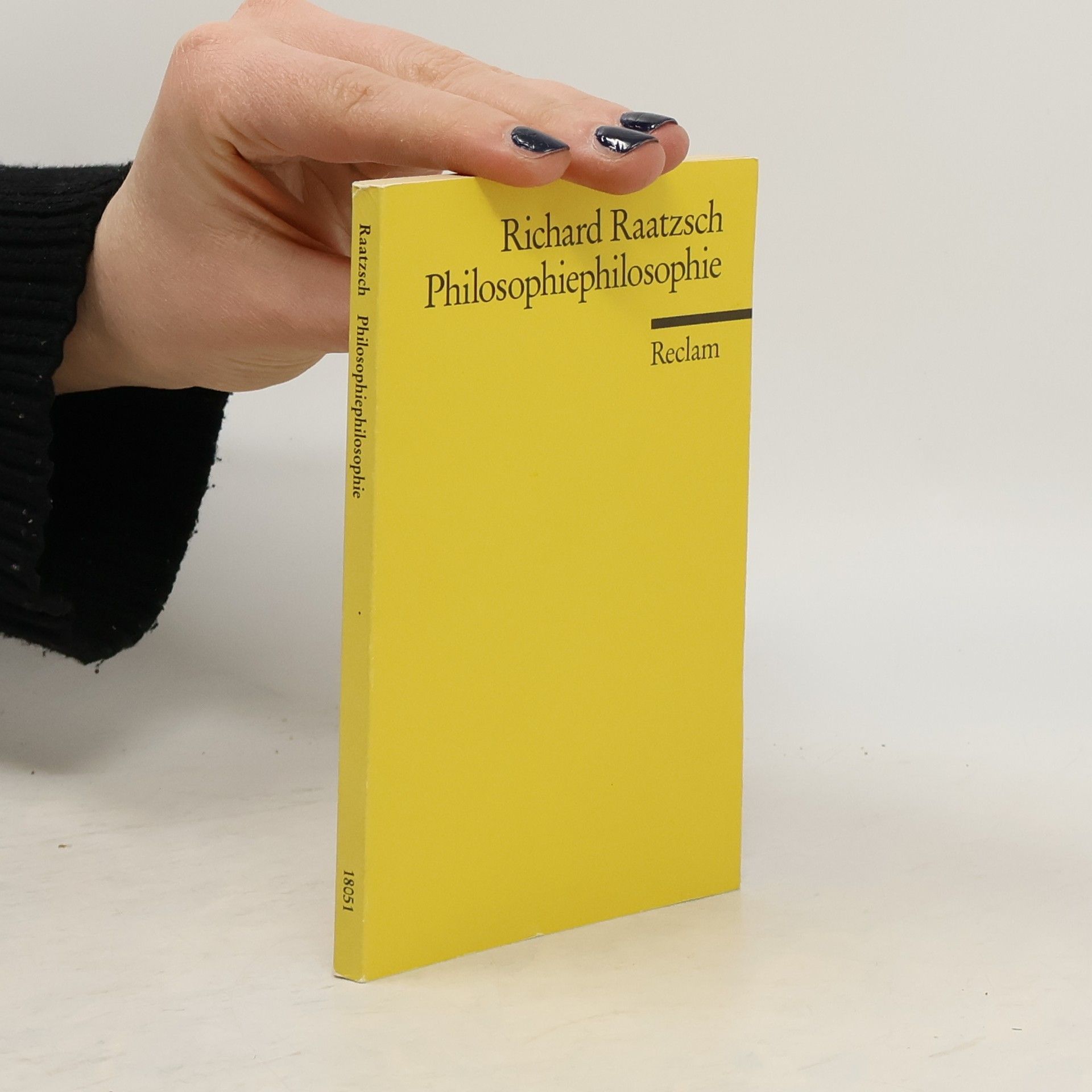 Richard Raatzsch Philosophiephilosophie