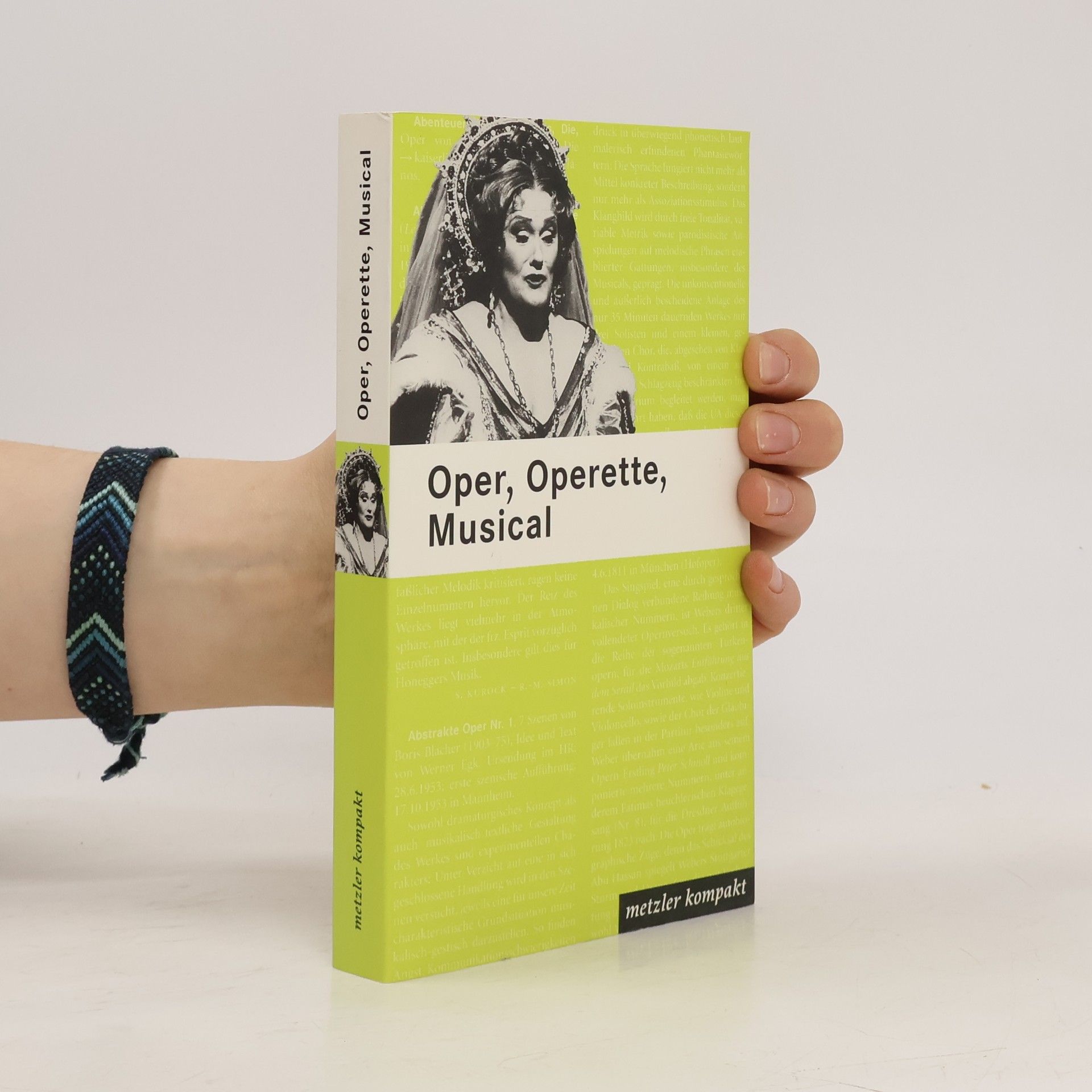 Harald Hassler Oper, Operette, Musical