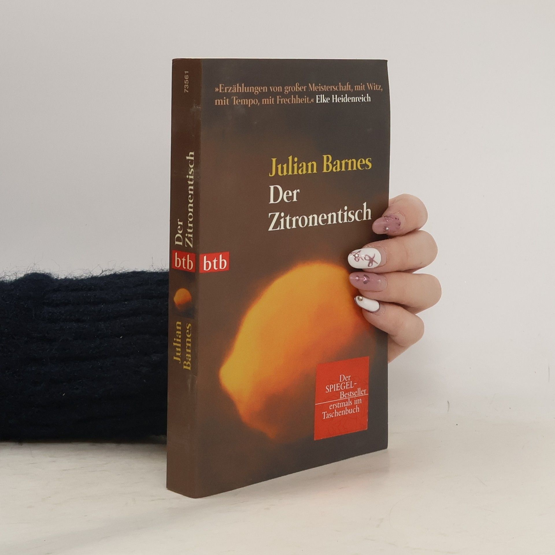 Julian Barnes Der Zitronentisch