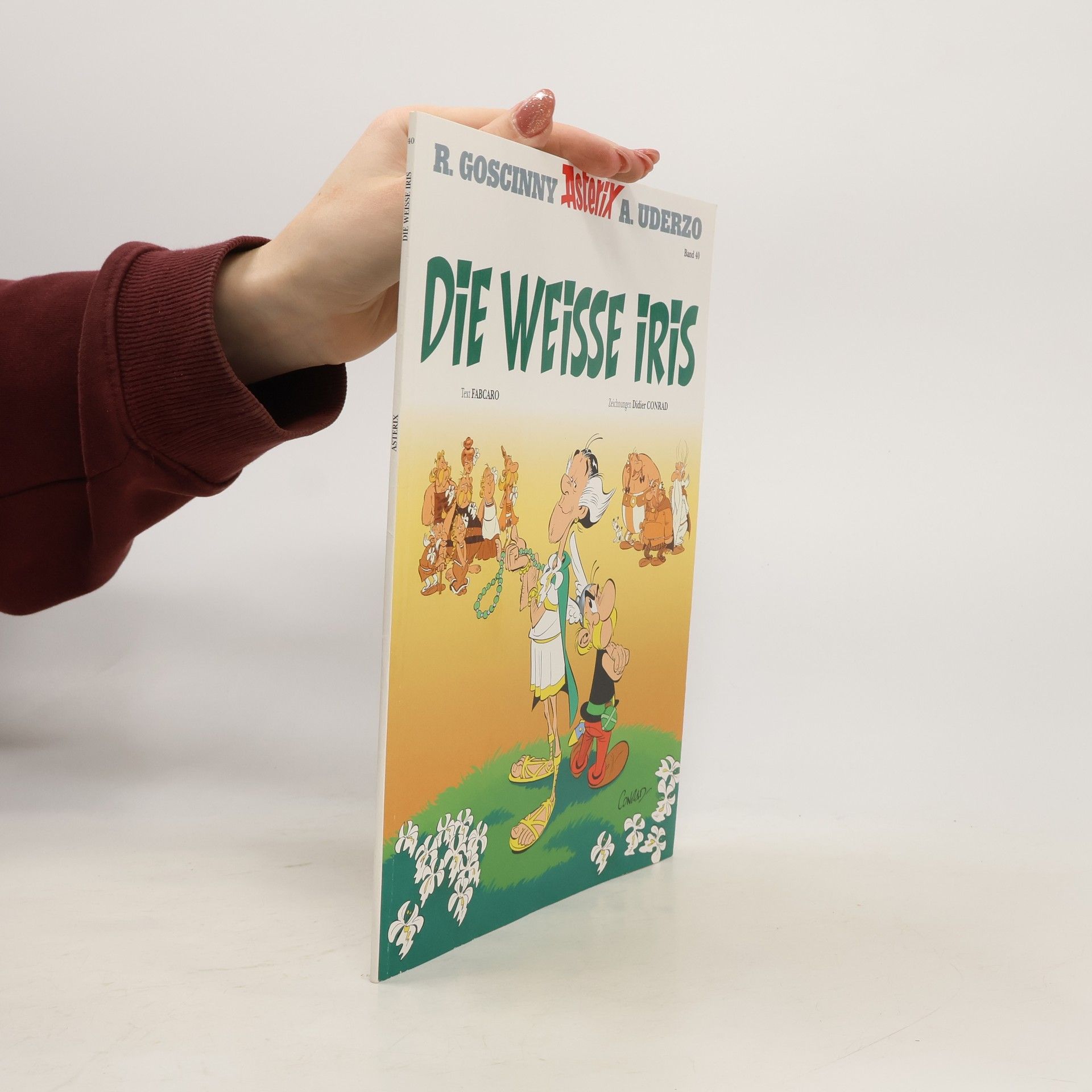 René Goscinny Asterix 40. Die weisse Iris