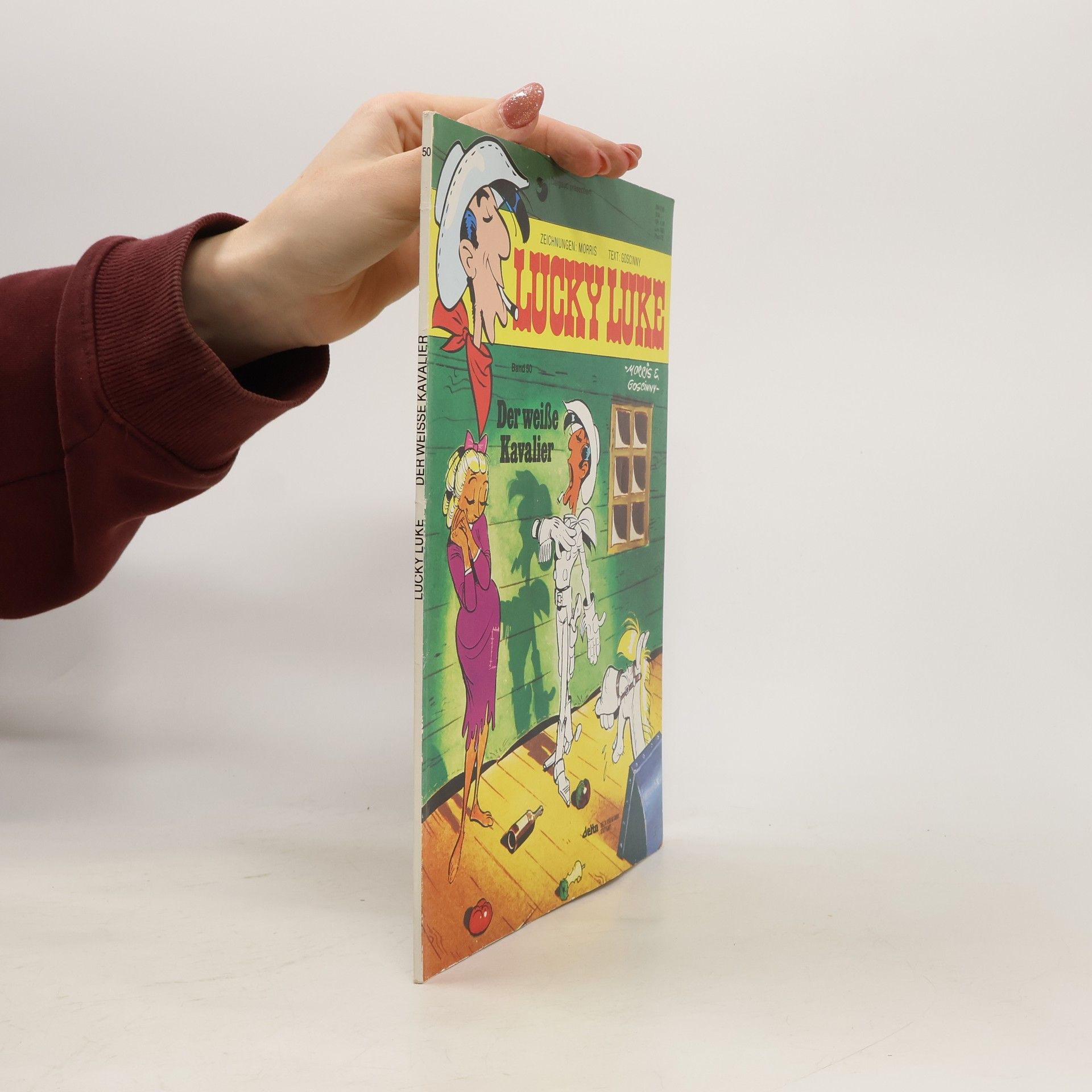 René Goscinny Lucky Luke und wieße Reiter