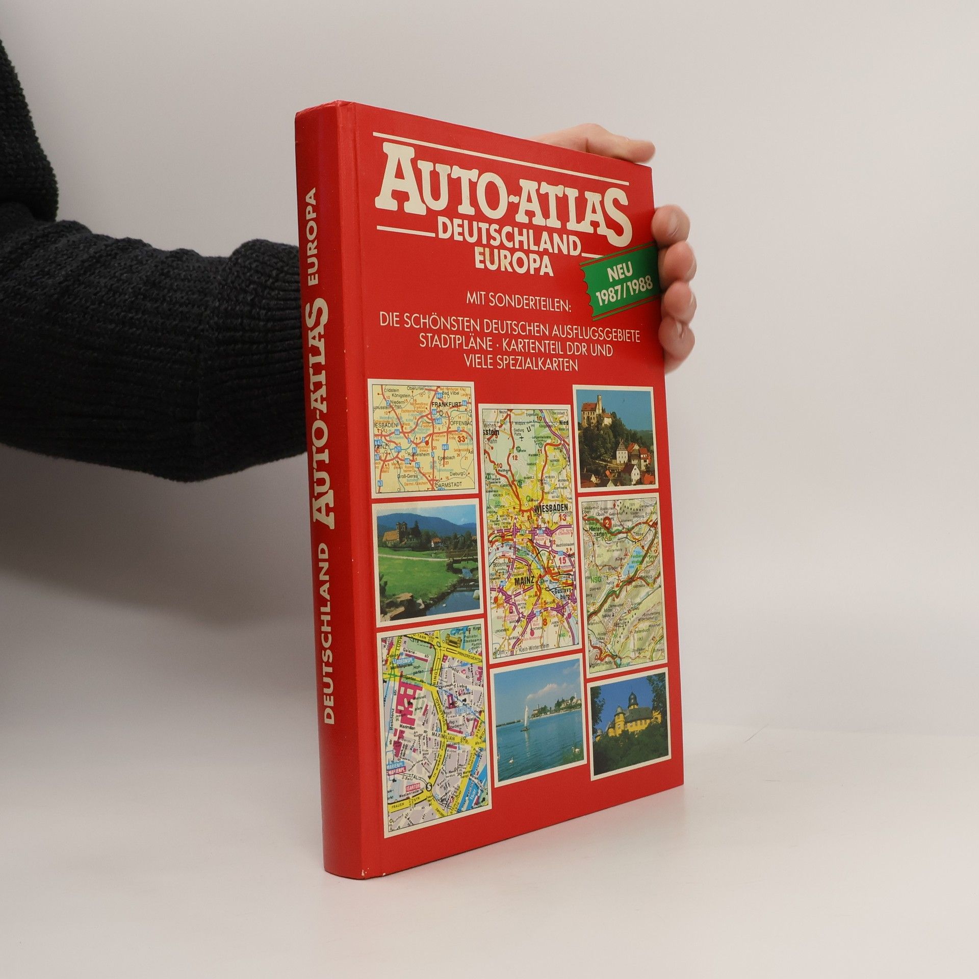 Collectif d'auteurs Autoatlas Deutschland/Europa 91/92