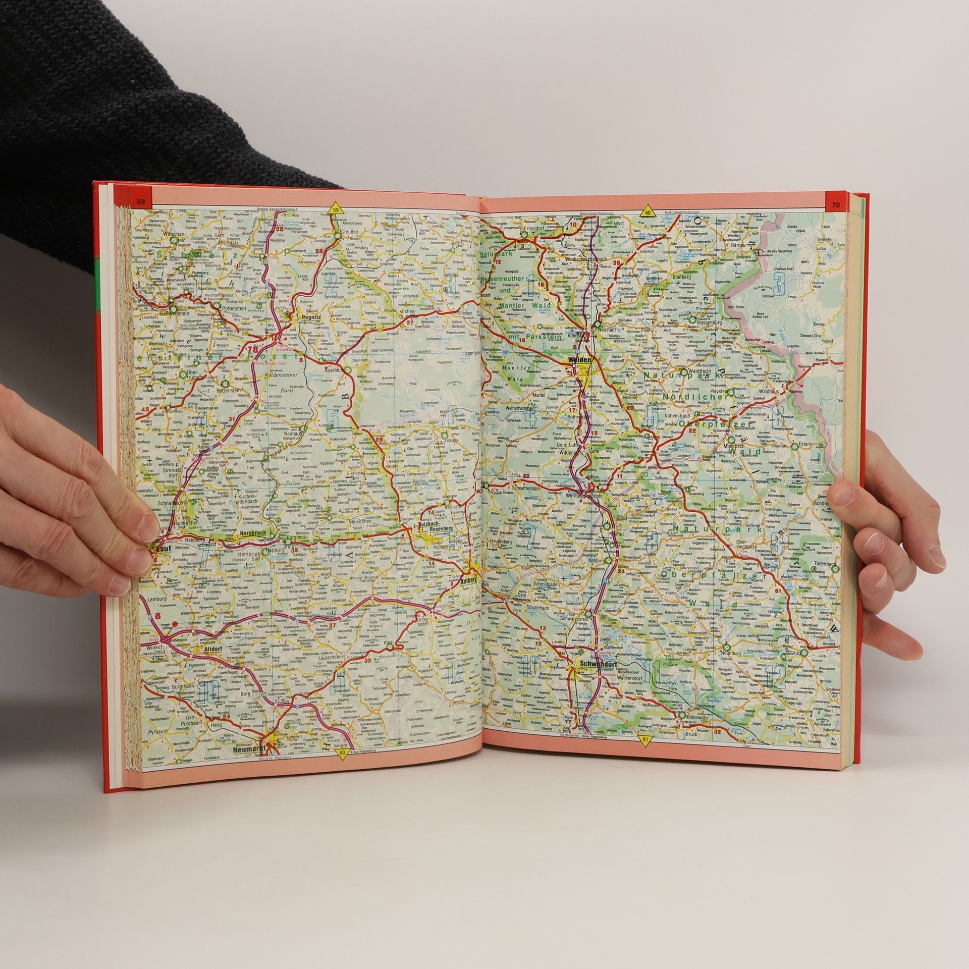 Collectif d'auteurs Autoatlas Deutschland/Europa 91/92