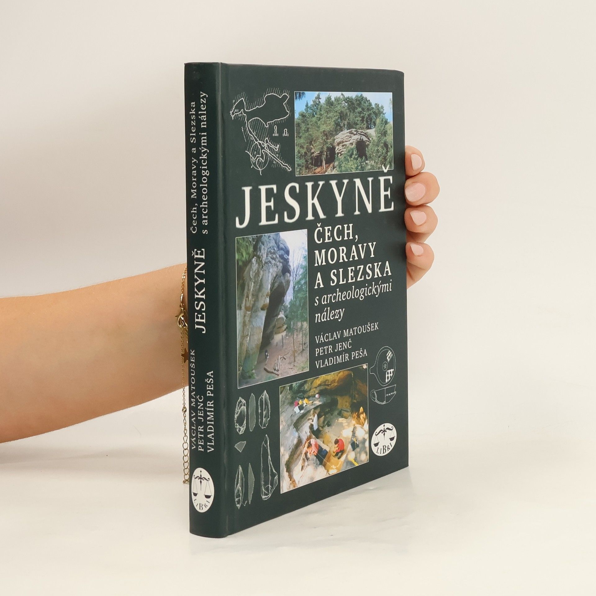 Vladimír Peša Jeskyně Čech, Moravy a Slezska s archeologickými nálezy