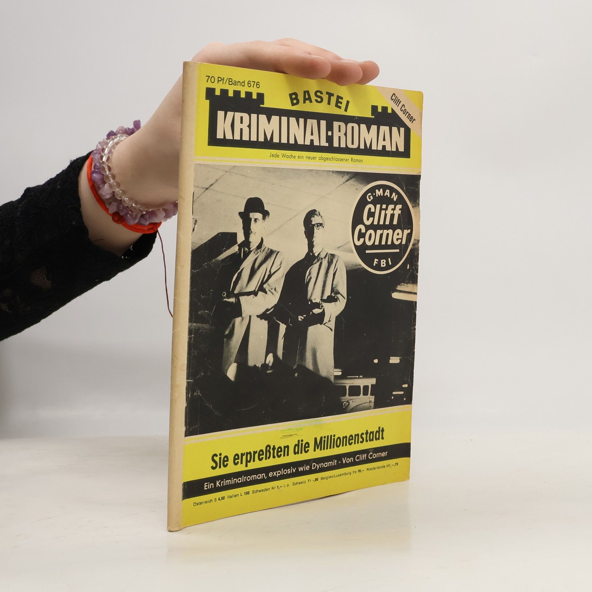 Cliff Corner Kriminal-Roman 676. Sie erpreßten die Millionenstadt