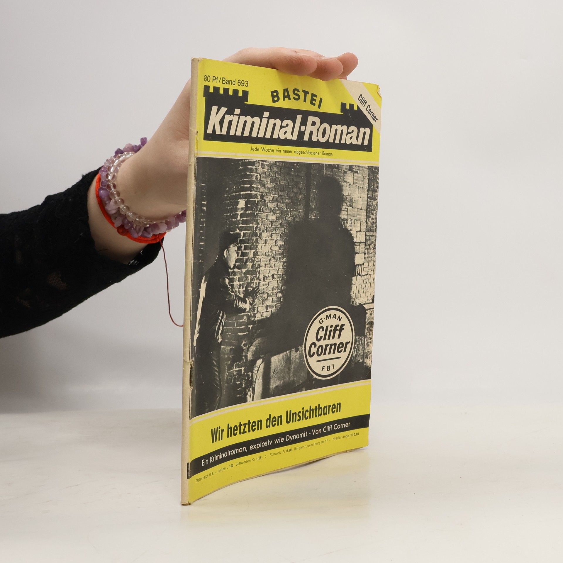 Kriminal-Roman 693. Wir hetzten den Unsichtbaren