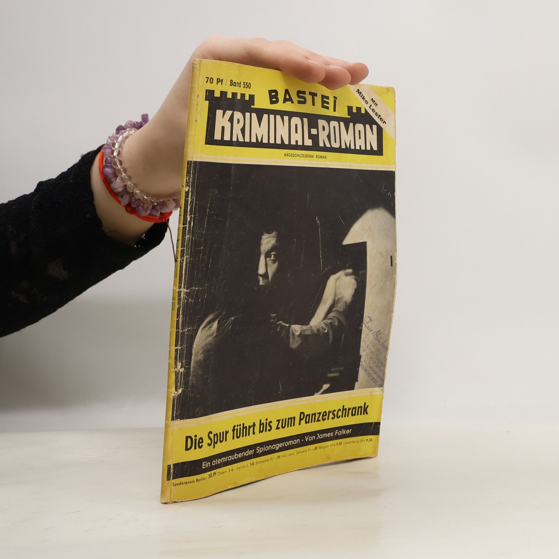 James Falker Kriminal-Roman 550. Die Spur führt bis zum Panzerschrank
