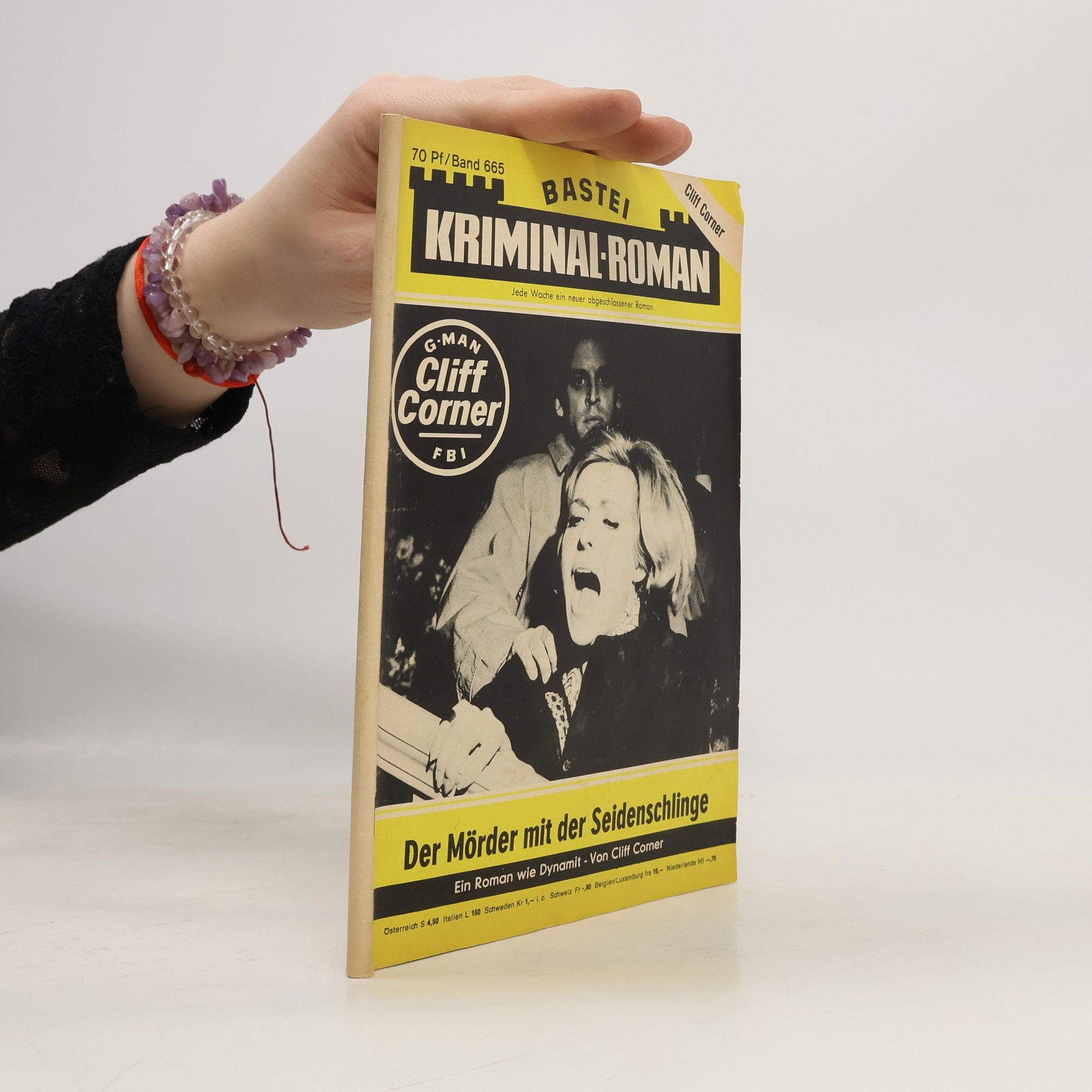 Kriminal-Roman 665. Der Mörder mit der Seidenschlinge