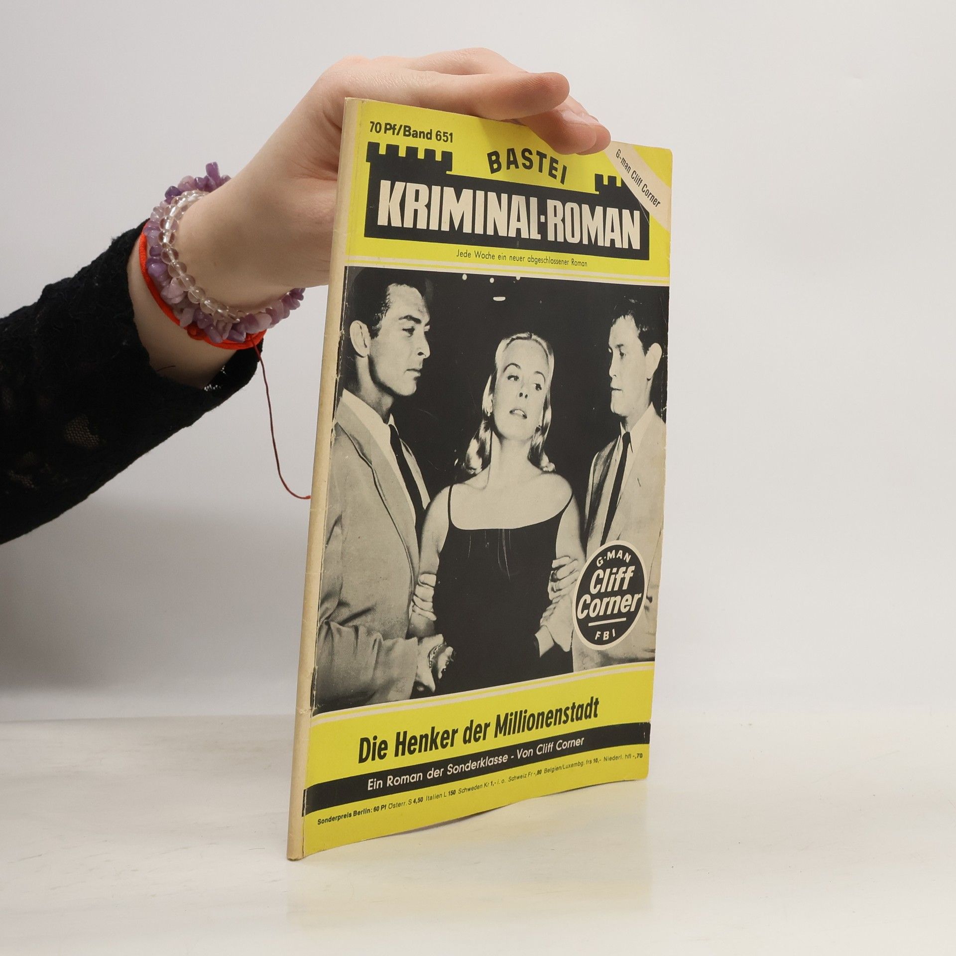 Kriminal-Roman 651. Die Henker der Millionenstadt