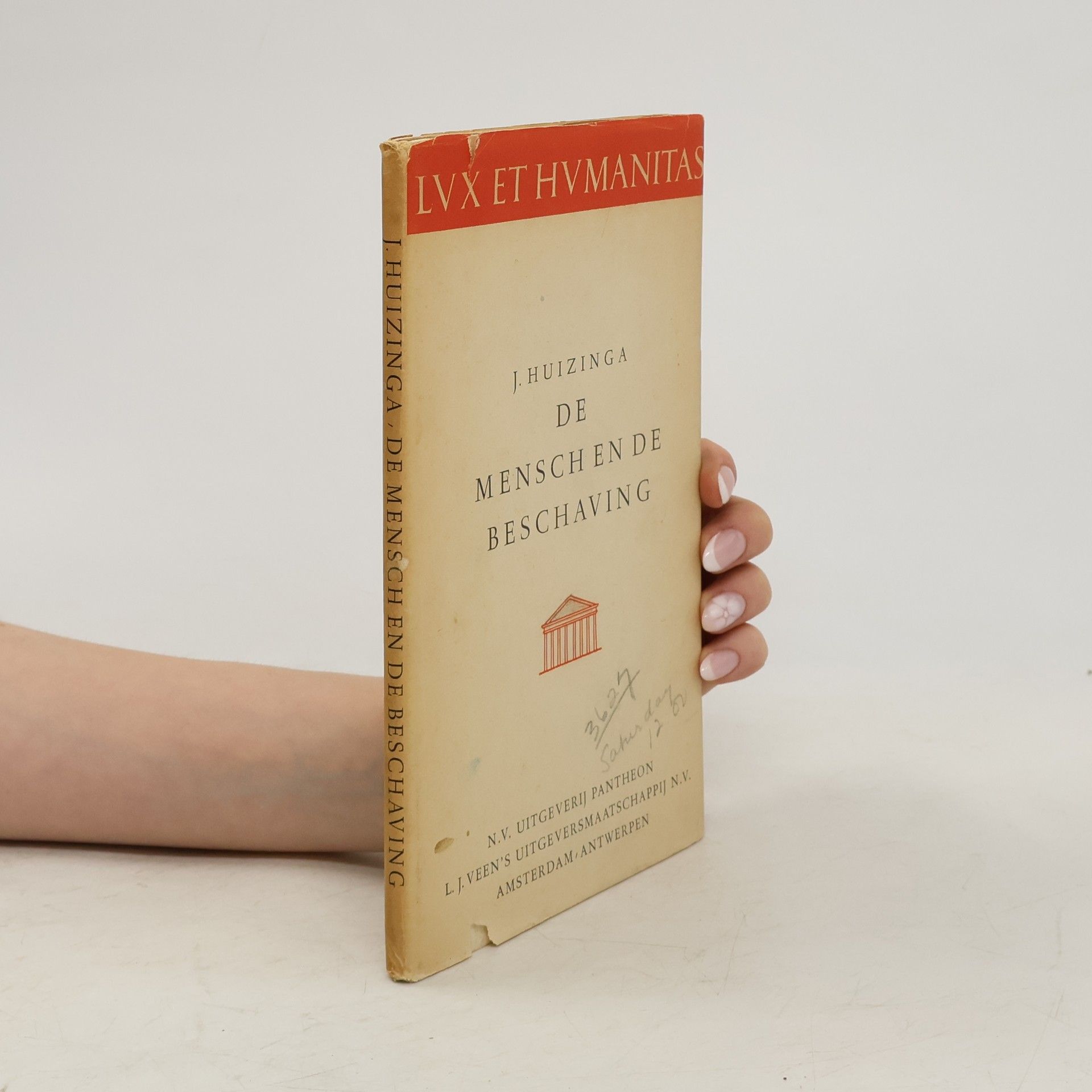 Johan Huizinga De Mensch en de Beschaving