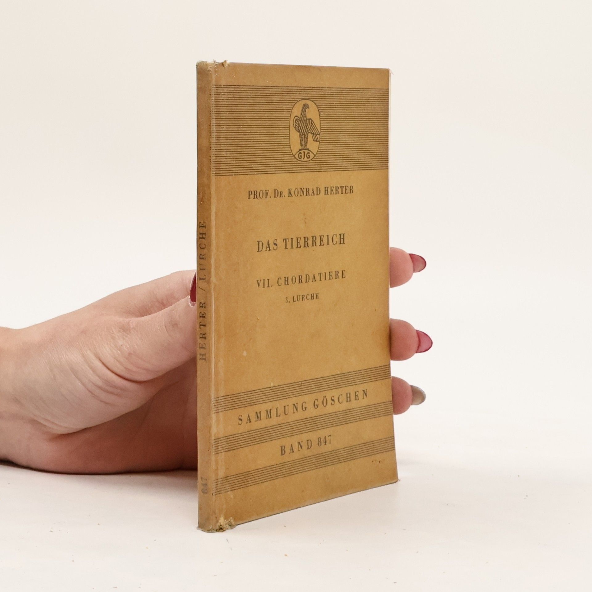 Konrad Herter Das Tierreich VII