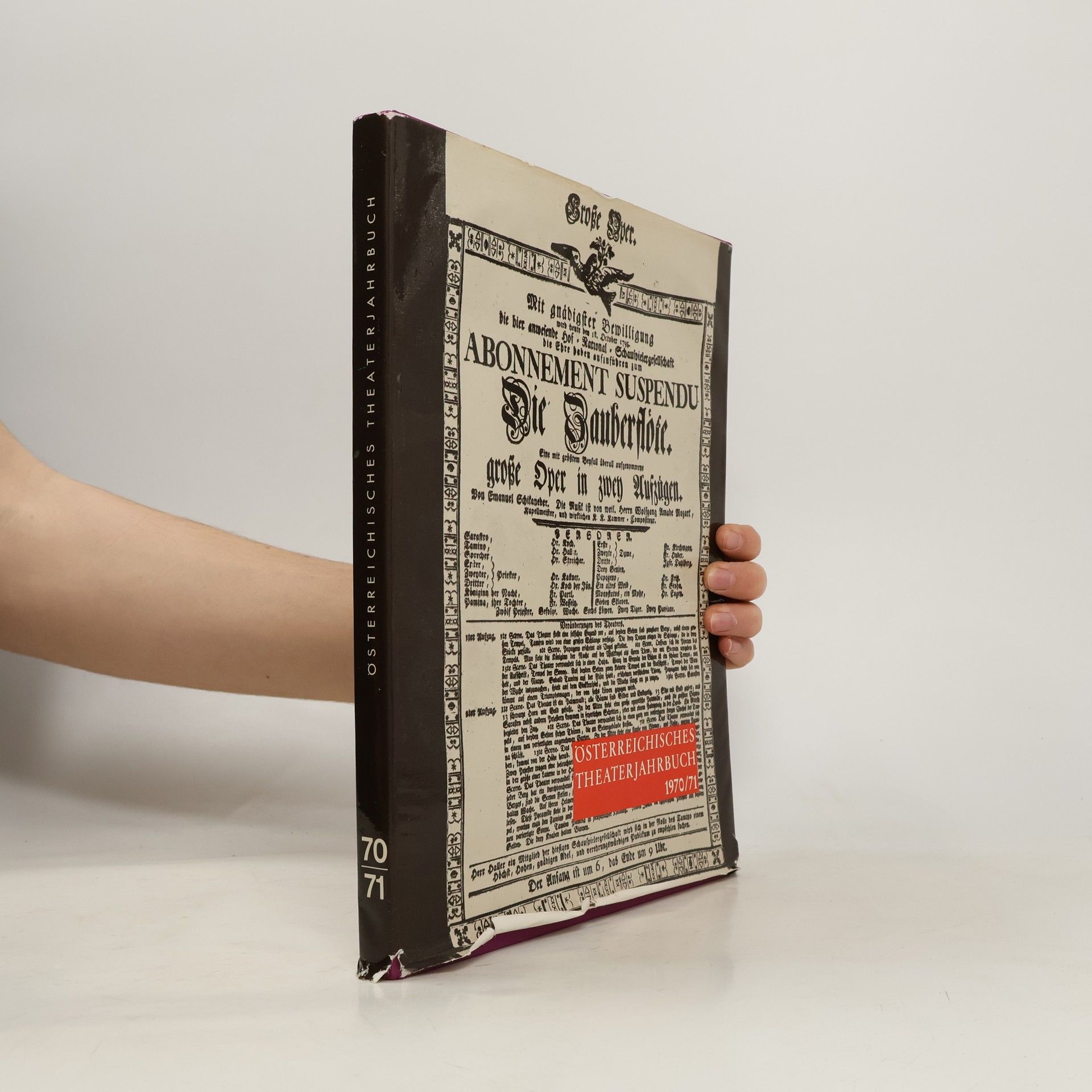 Kolektiv autorů Österreichisches Theaterjahrbuch 1970/71