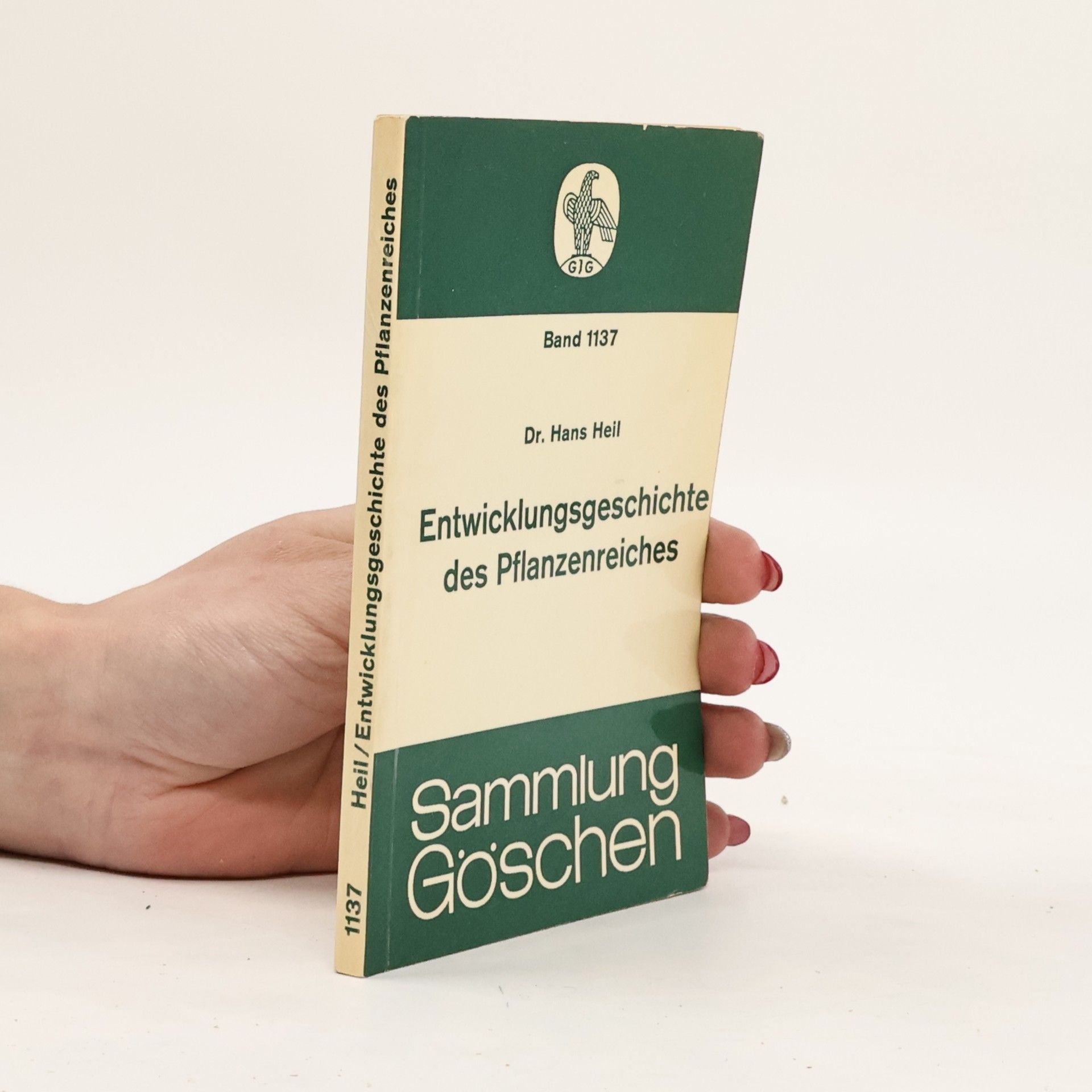 Hans Heil Entwicklungsgeschichte des Pflanzenreiches