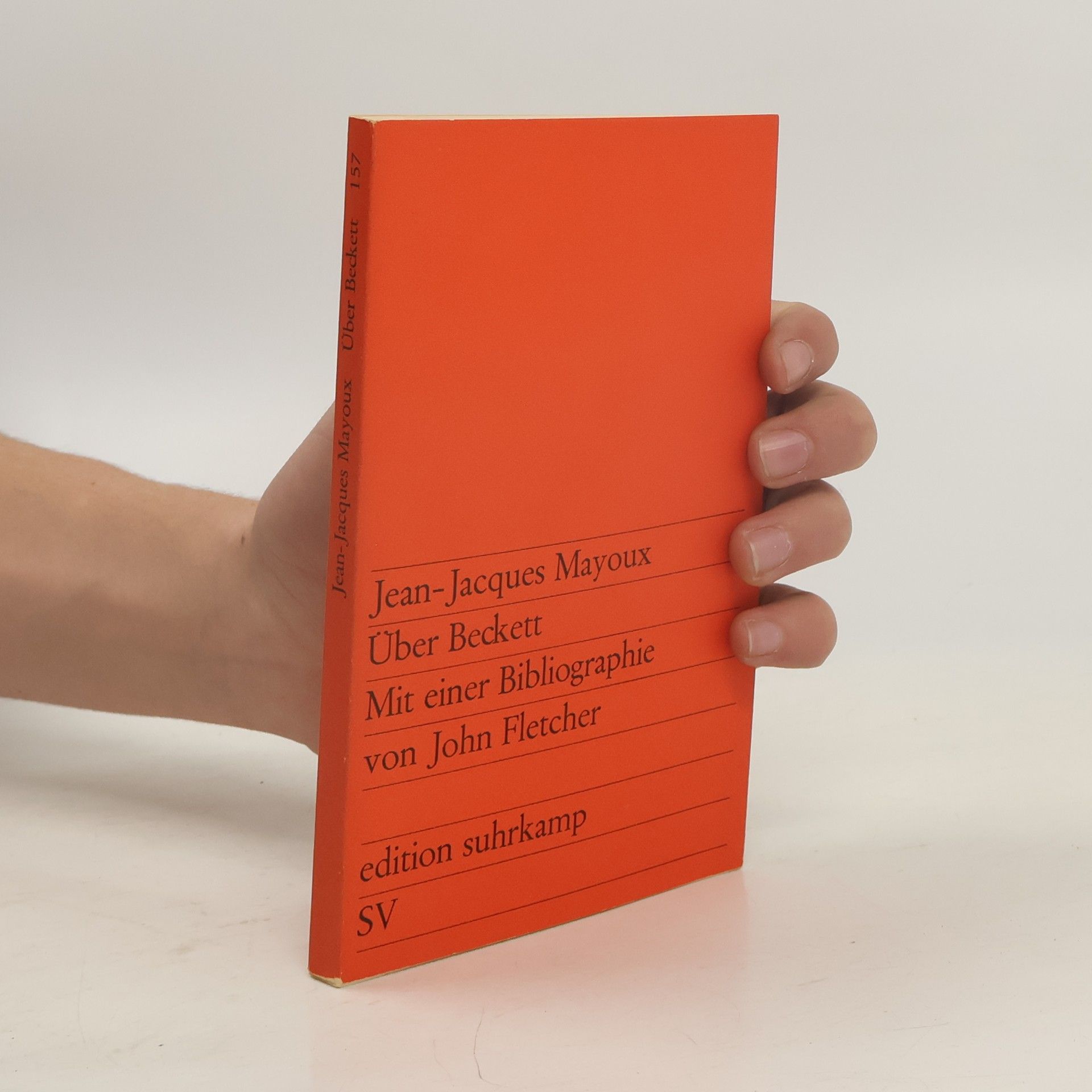 Jean-Jacques Mayoux Über Beckett