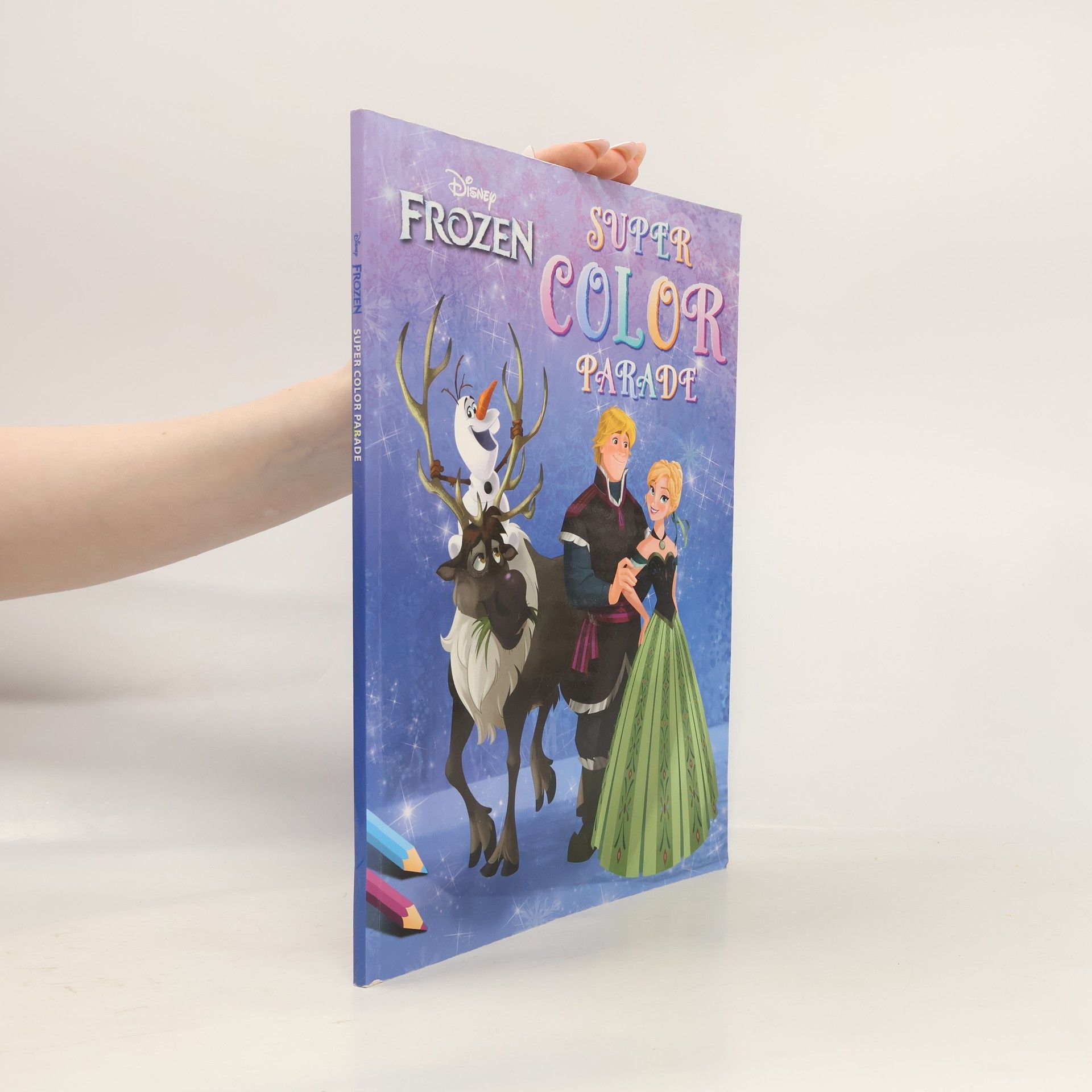 Kolektiv autorů Disney Super Color Parade Frozen