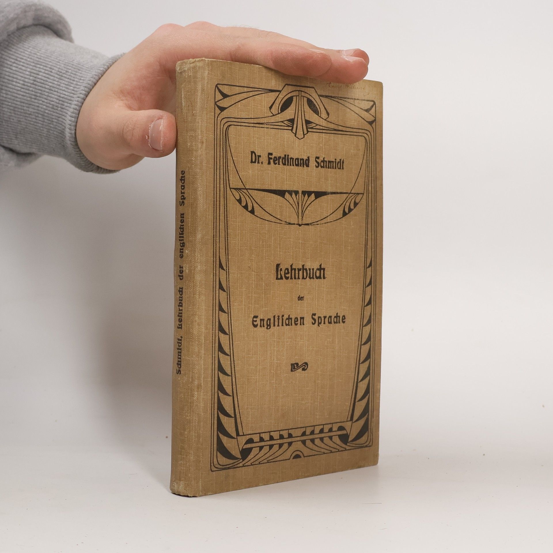 Ferdinand Schmidt Lehrbuch der englischen Sprache auf Grundlage der Anschauung