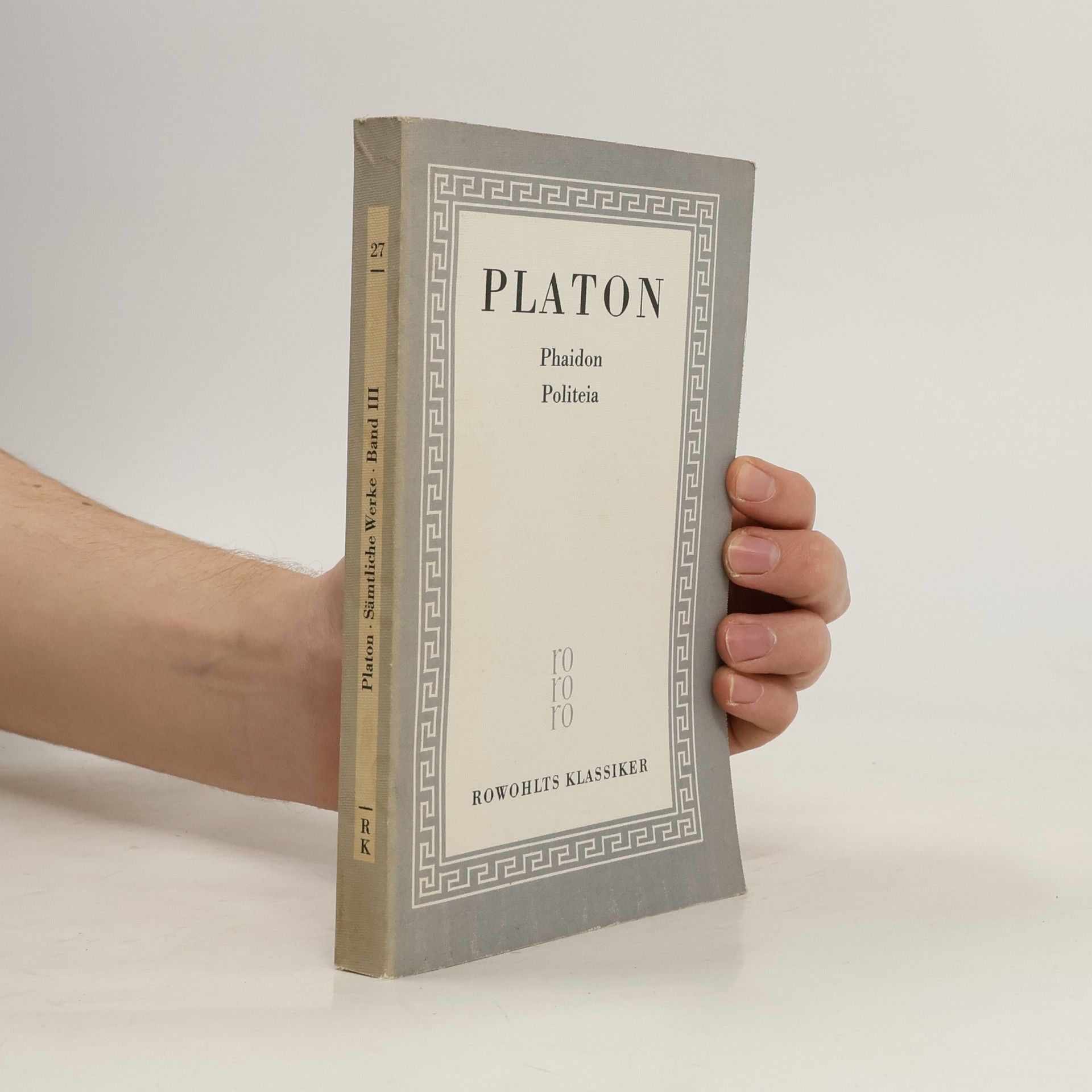 Platón Phaidon. Politeia