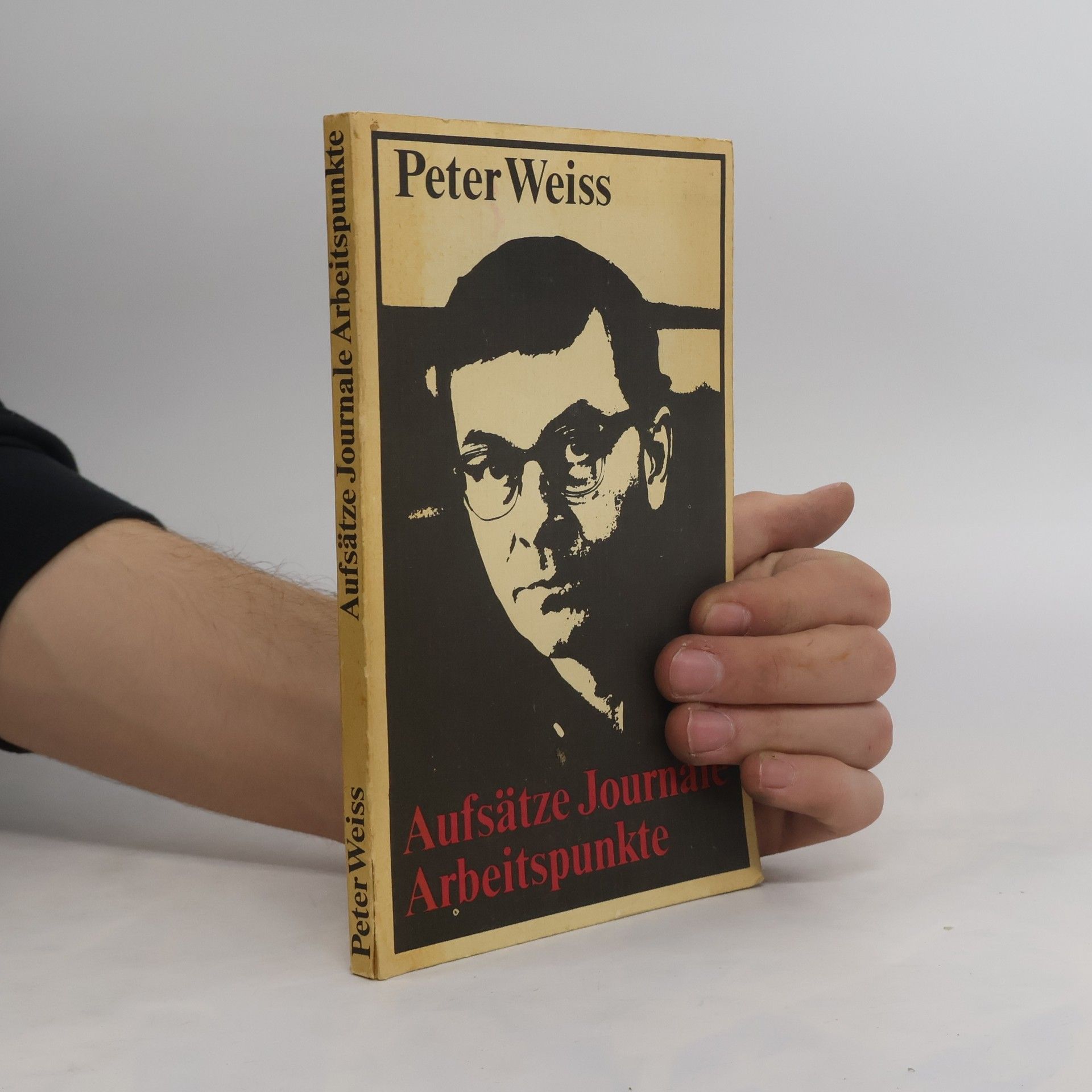Peter Weiss Aufsätze Journale Arbeitspunkte