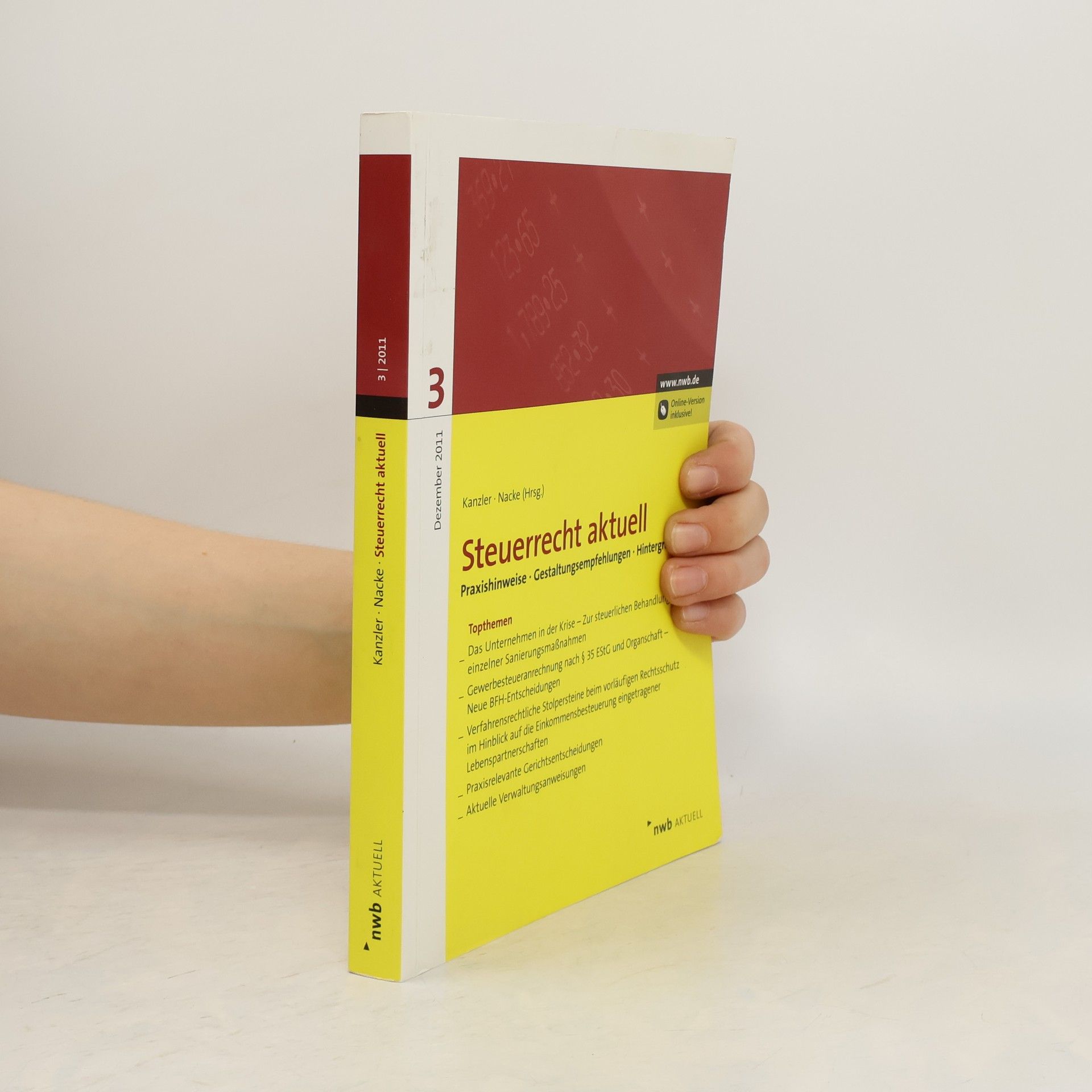 Walter Bode Nwb Aktuell - 3: NWB Steuerrecht aktuell