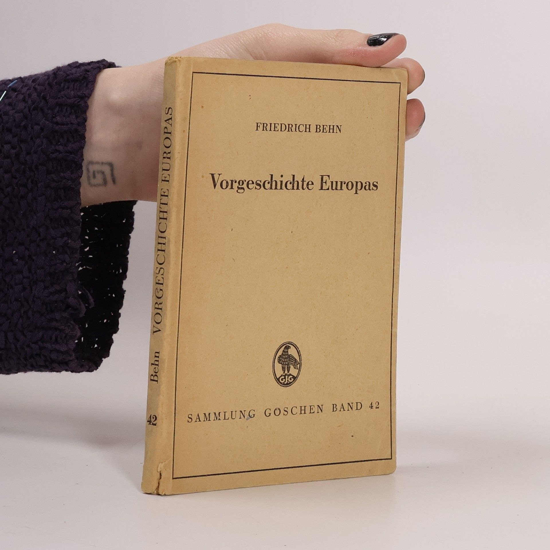 Friedrich Behn Vorgeschichte Europas