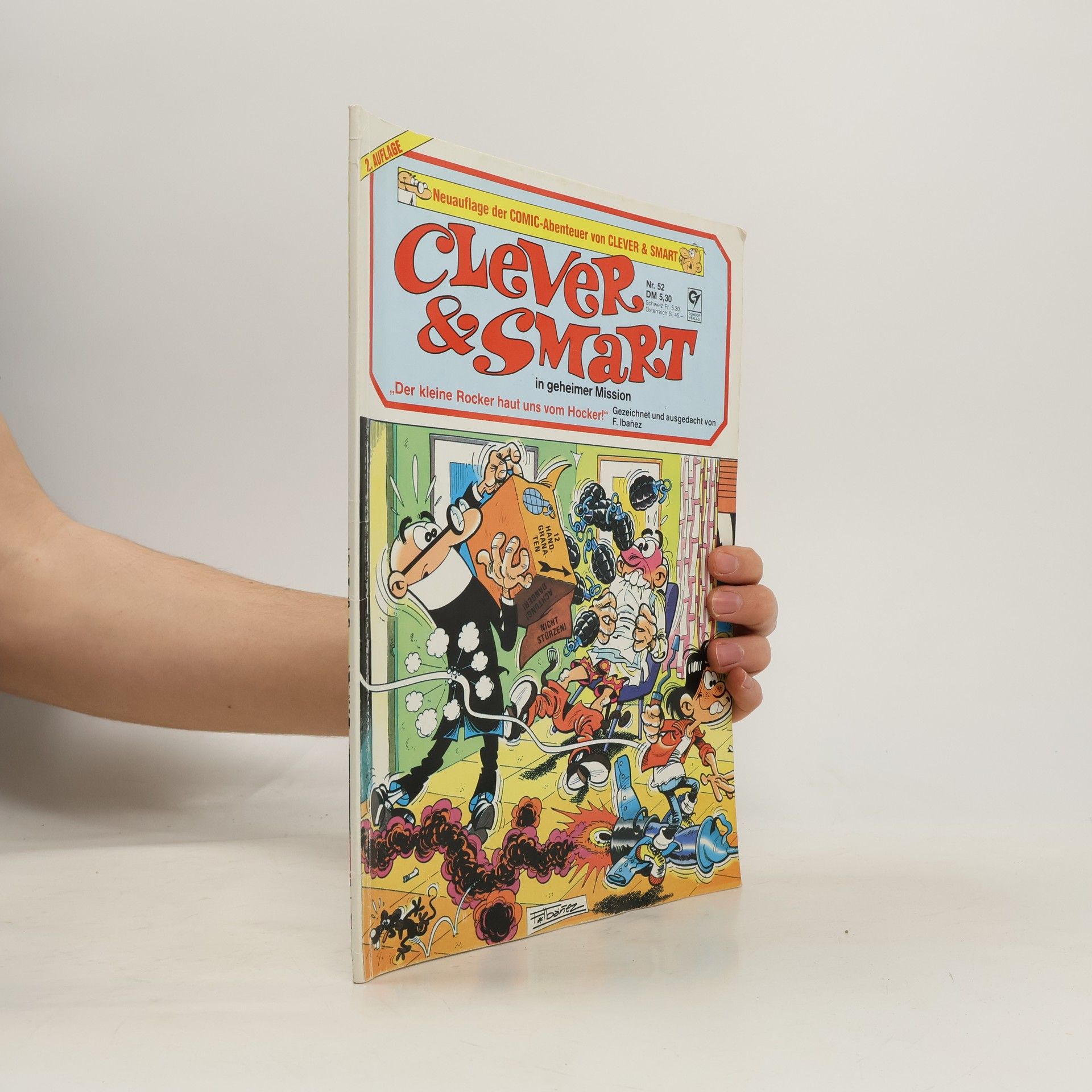 Francisco Ibáñez Clever & Smart in geheimer Mission 52