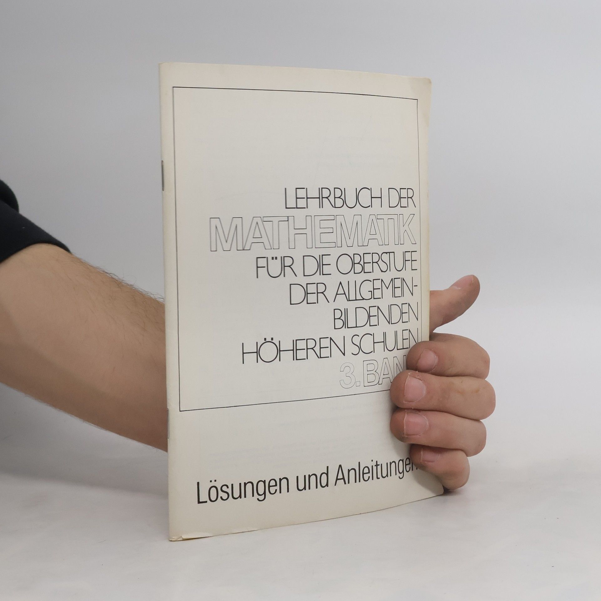 Collectif d'auteurs Lehrbuch der Mathematik für die Oberstufe der allgemeinbildenden höheren Schulen