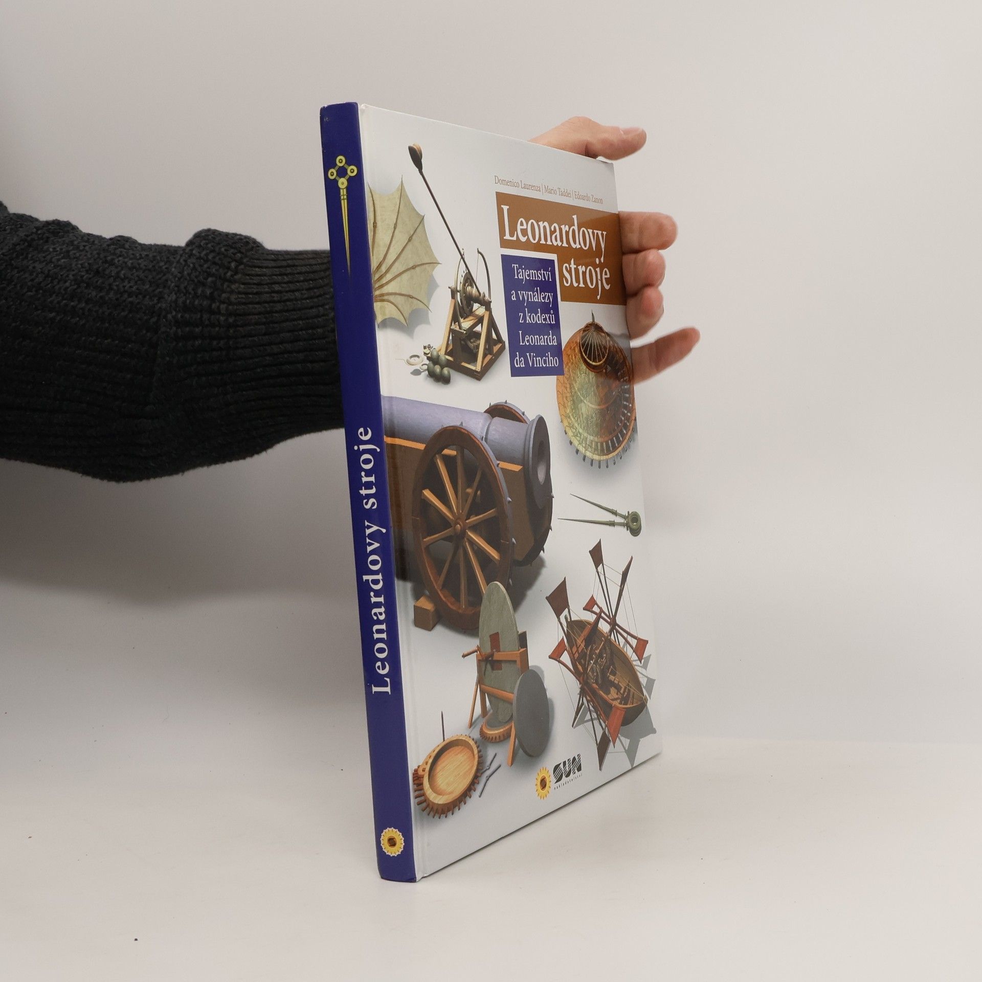 Domenico Laurenza Leonardovy stroje : Tajemství a vynálezy z kodexů Leonarda da Vinciho